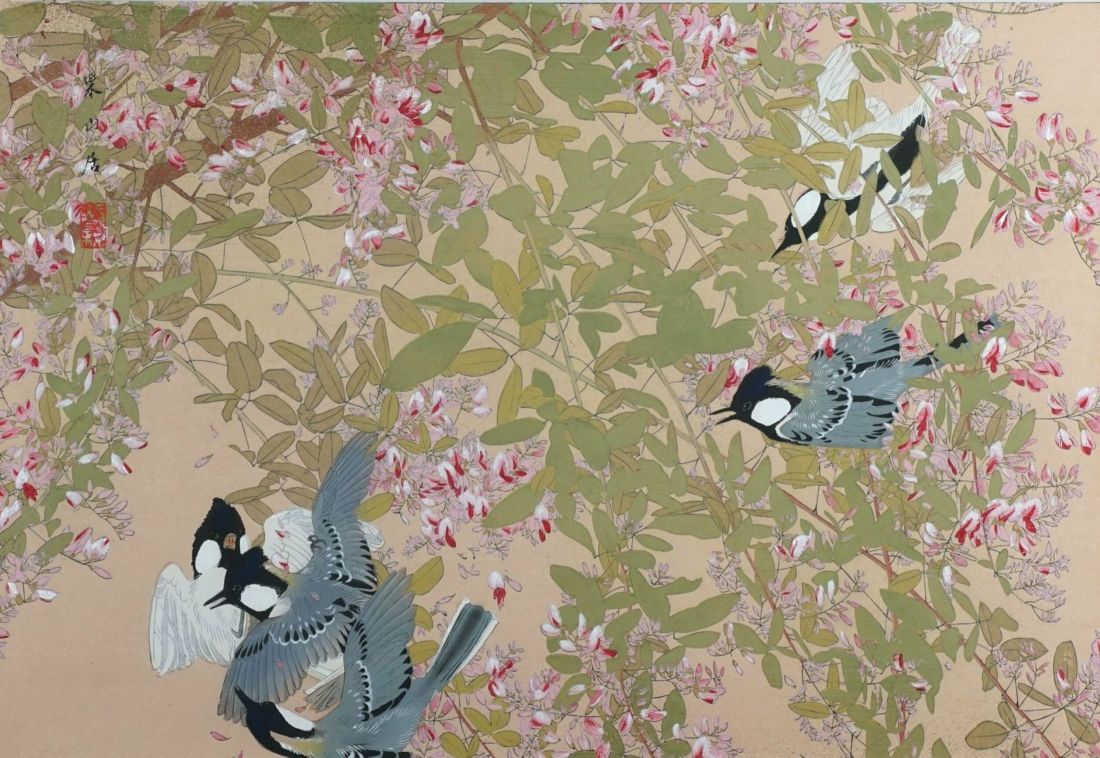 Rakusan Tsuchiya Pair Of Woodblocks 100 Series photo for sale