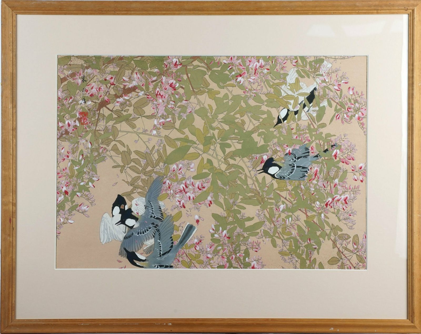 Rakusan Tsuchiya Pair Of Woodblocks 100 Series photo 1100.0