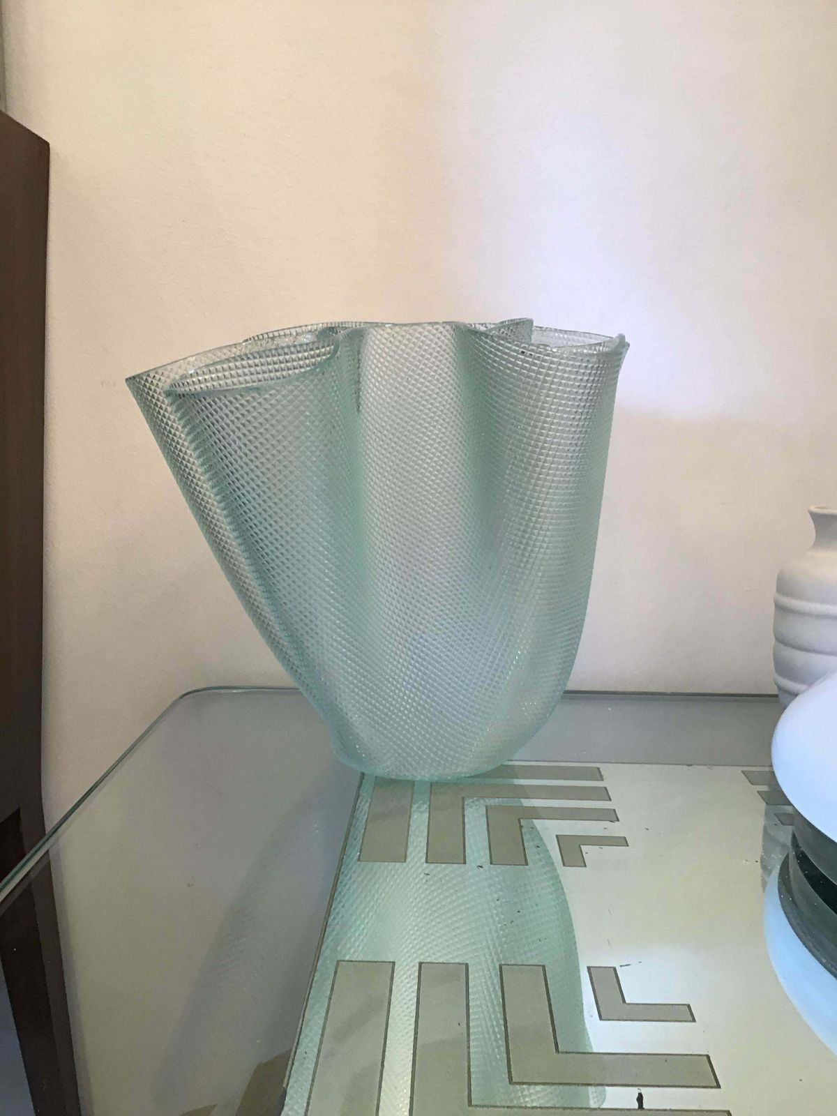 Fontana Arte “Cartoccio” Glass, 1949 photo vinterior