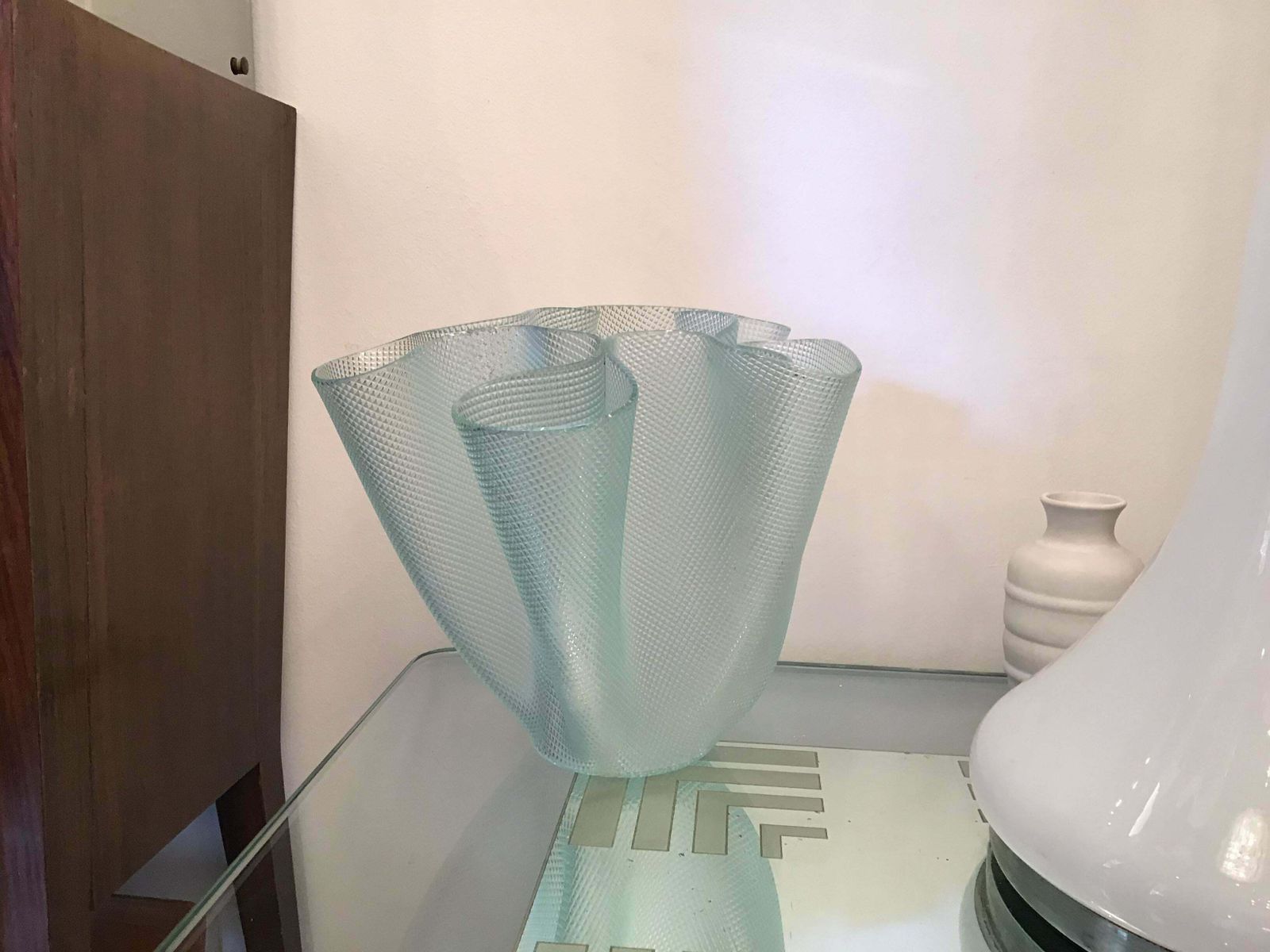 2536.0 Fontana Arte “Cartoccio” Glass, 1949 photo