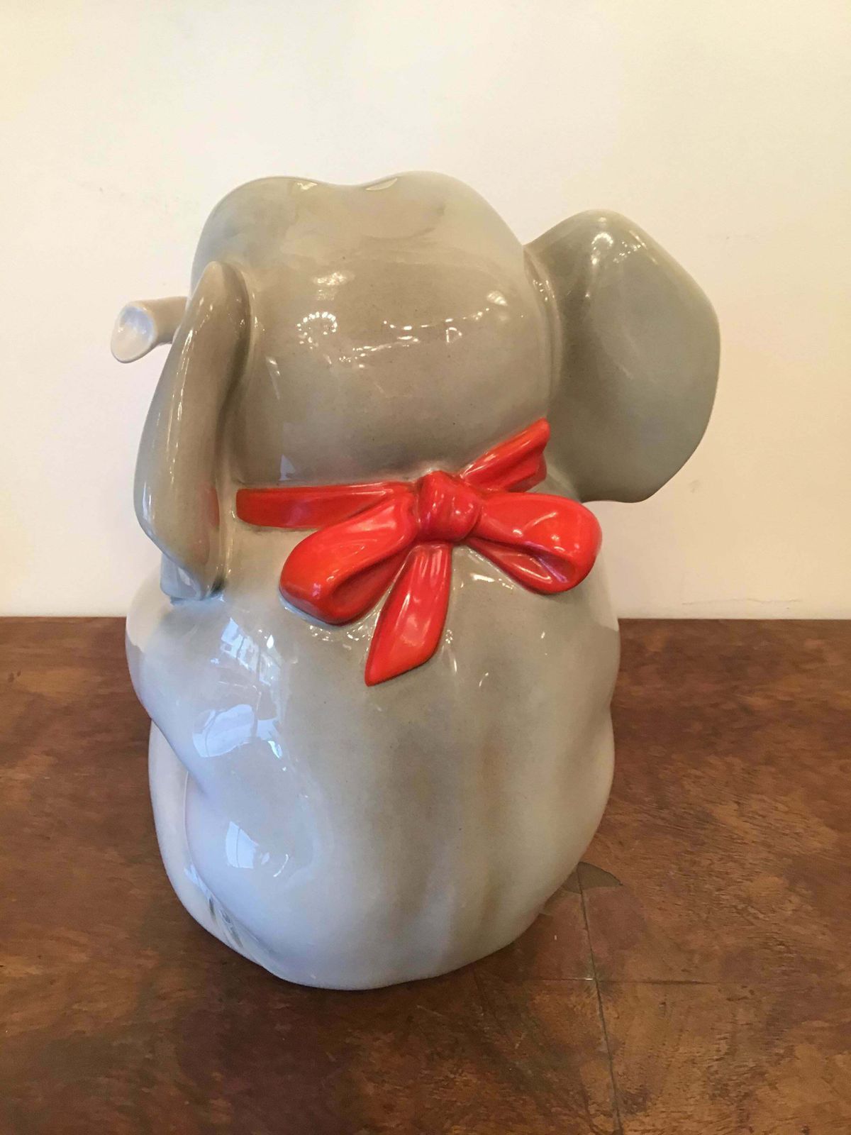 photo furniture Lenci Ceramic Elephant 1950 Elena Scavini, Italy