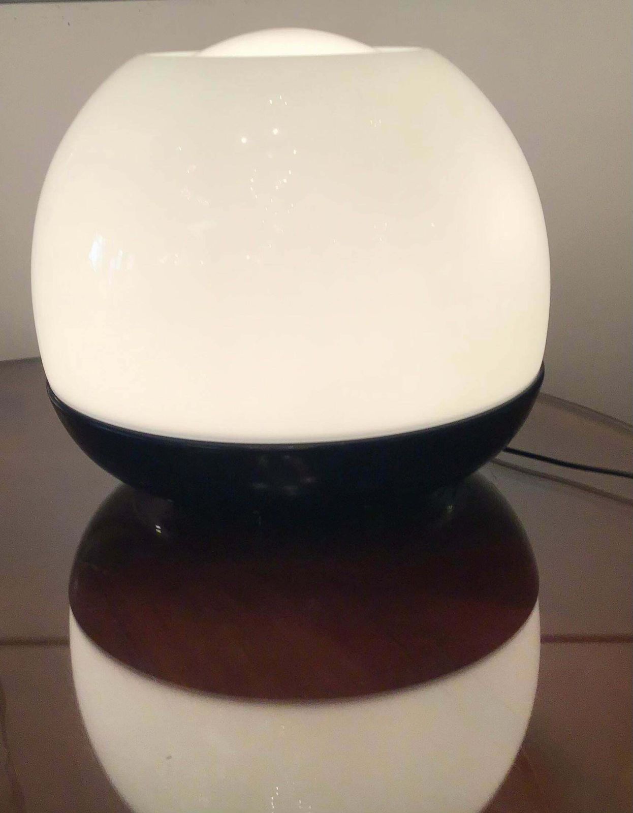 Vistosi Table Lamp Glass Metal 1965 Italy photo Lighting