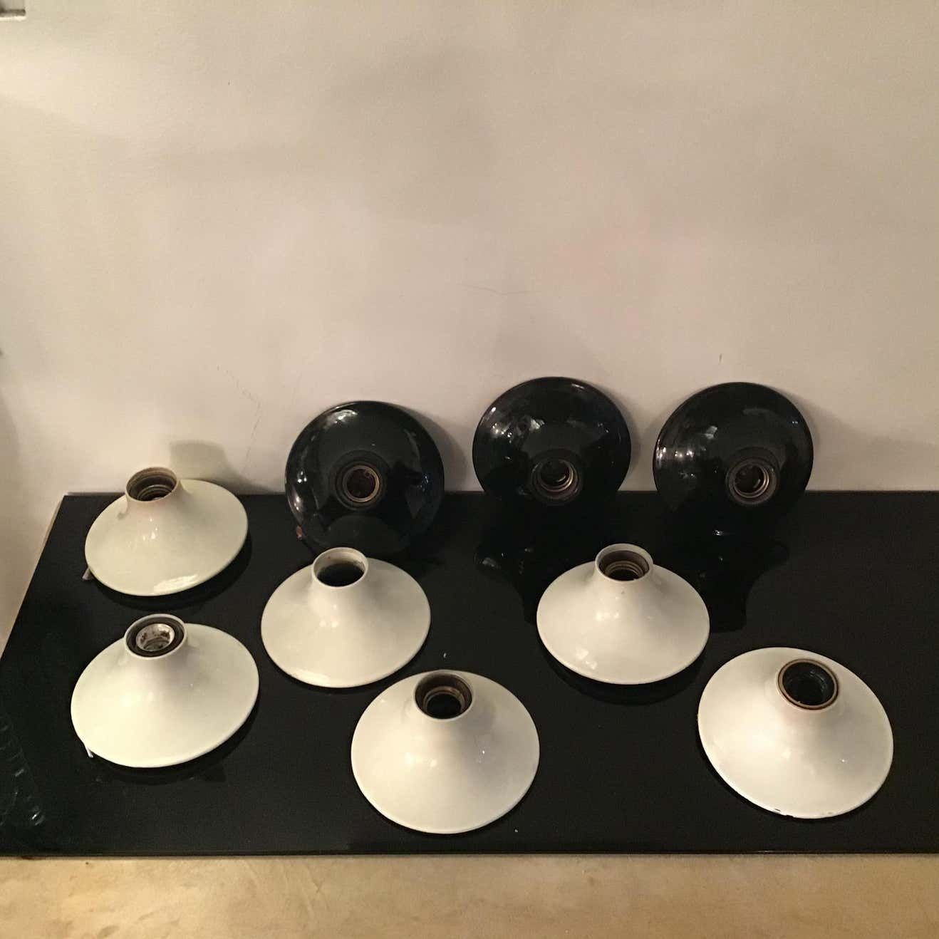 Artemide “Vico Magistretti “N 8 Ceilling Light Metal 1970 Italy photo Lighting
