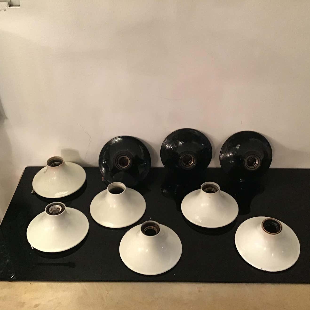 Artemide “Vico Magistretti “N 8 Ceilling Light Metal 1970 Italy photo vinterior