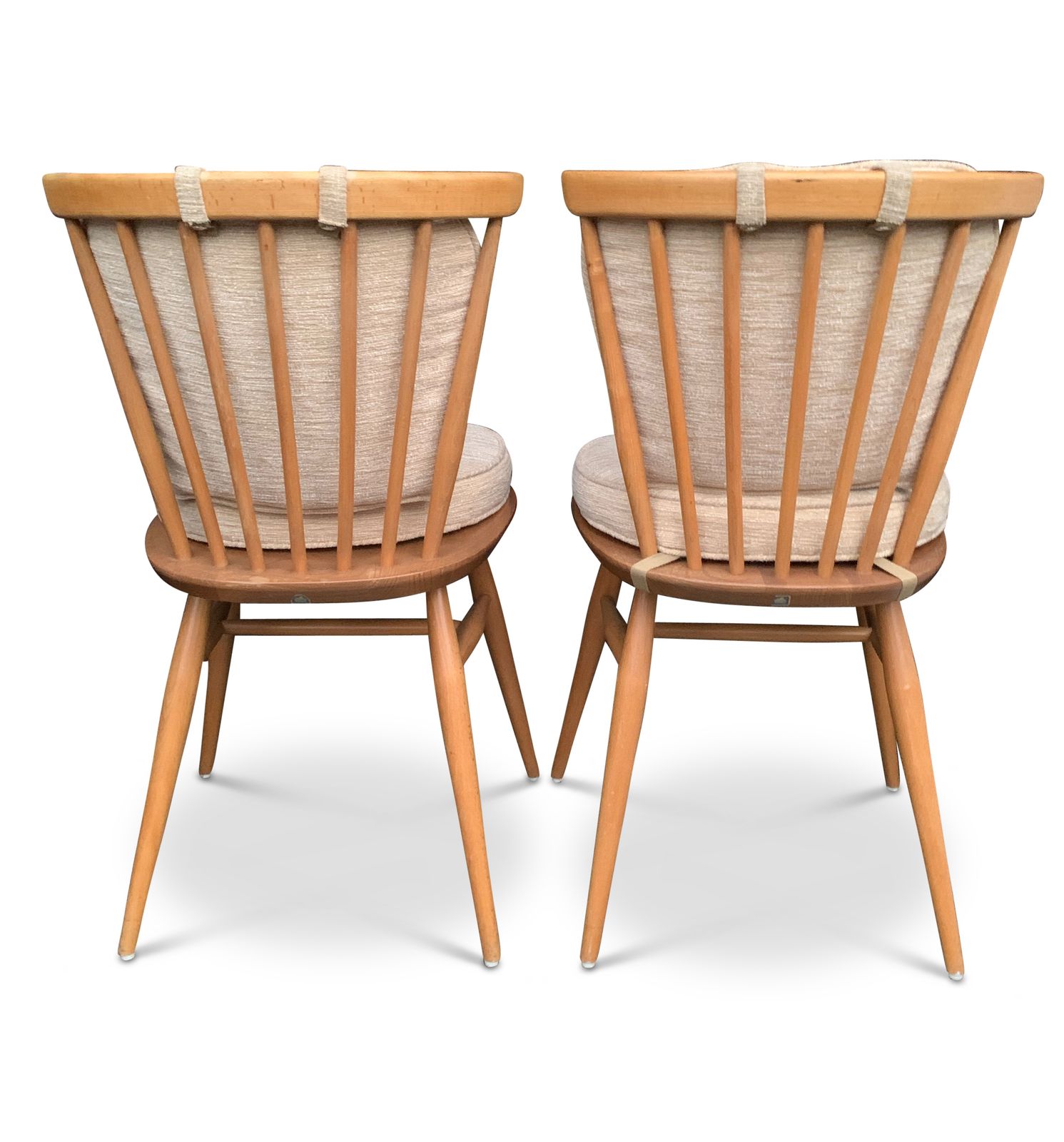 Ercol Windsor Bow Top Chair Model 449a Elm & Beech Blonde Wood Dining Chair Circa 1960's Made In England Two Chairs In Stock   Price Per Chair Ol photo furniture