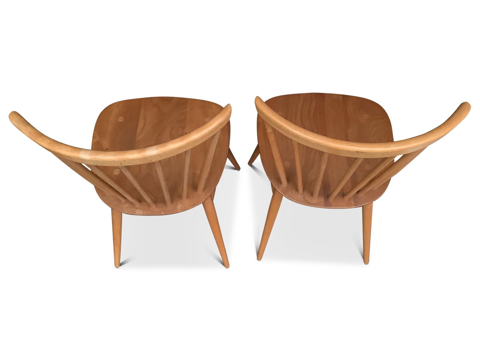 Ercol Windsor Bow Top Chair Model 449a Elm & Beech Blonde Wood Dining Chair Circa 1960's Made In England Two Chairs In Stock   Price Per Chair Ol photo buy