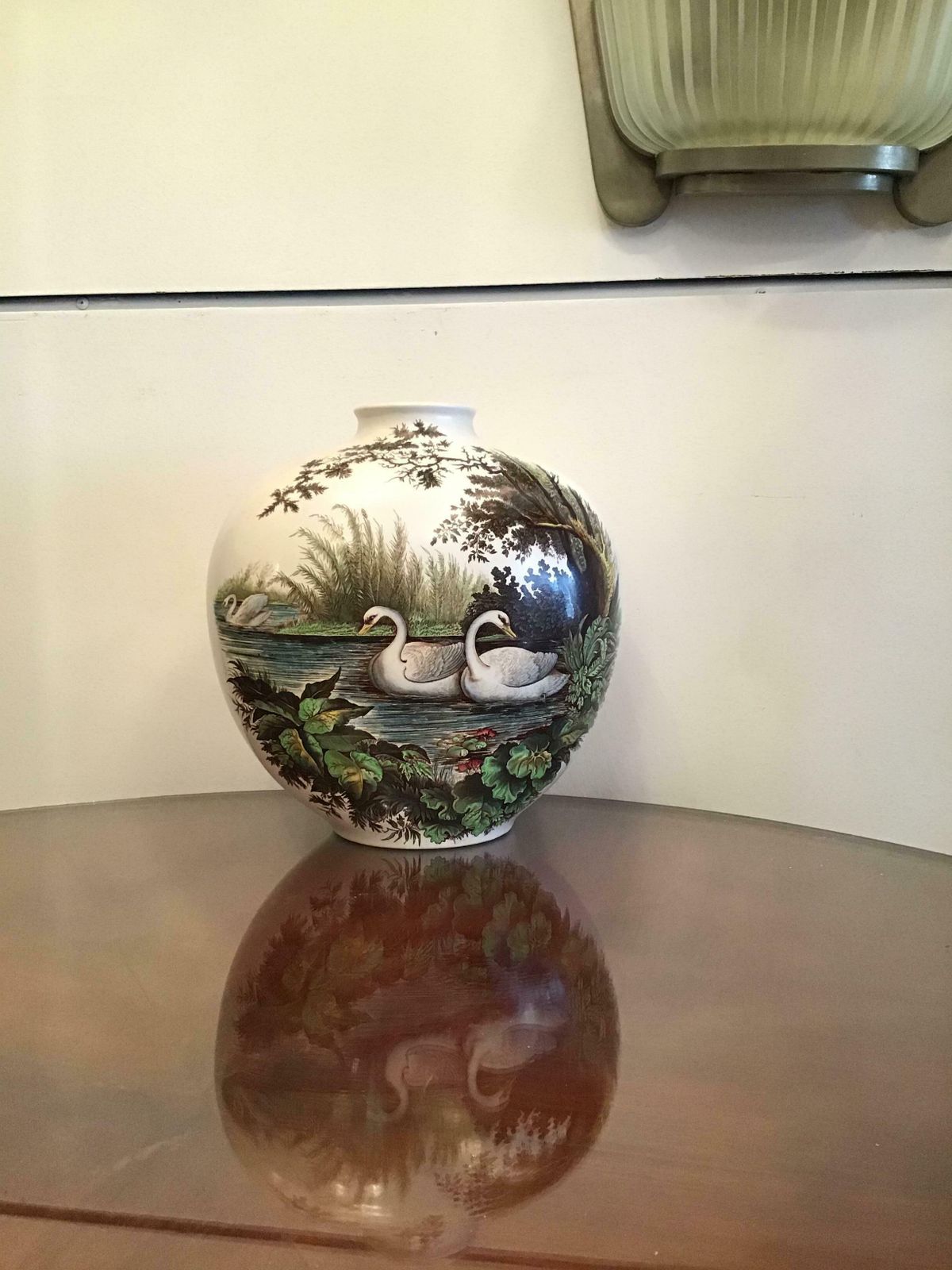 Richard Ginori Giovanni Gariboldi Vase Ceramic, 1950, Italy photo for sale