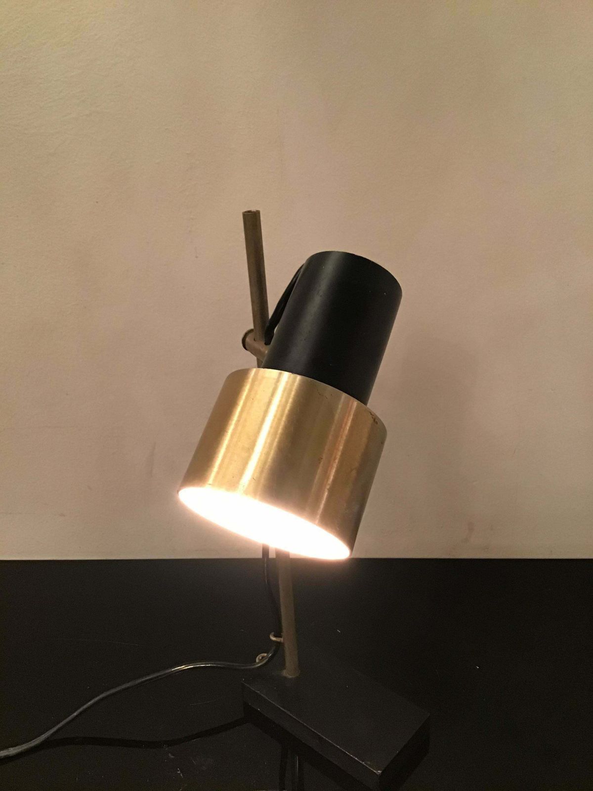 Stilux Table Lamp Metal And Metal Crome 1950 Italy photo furniture