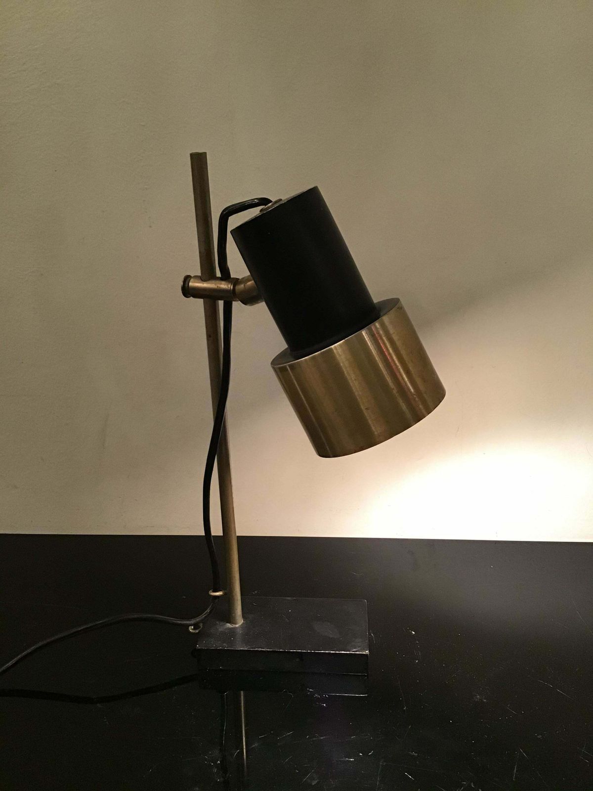 Stilux Table Lamp Metal And Metal Crome 1950 Italy photo 815.0