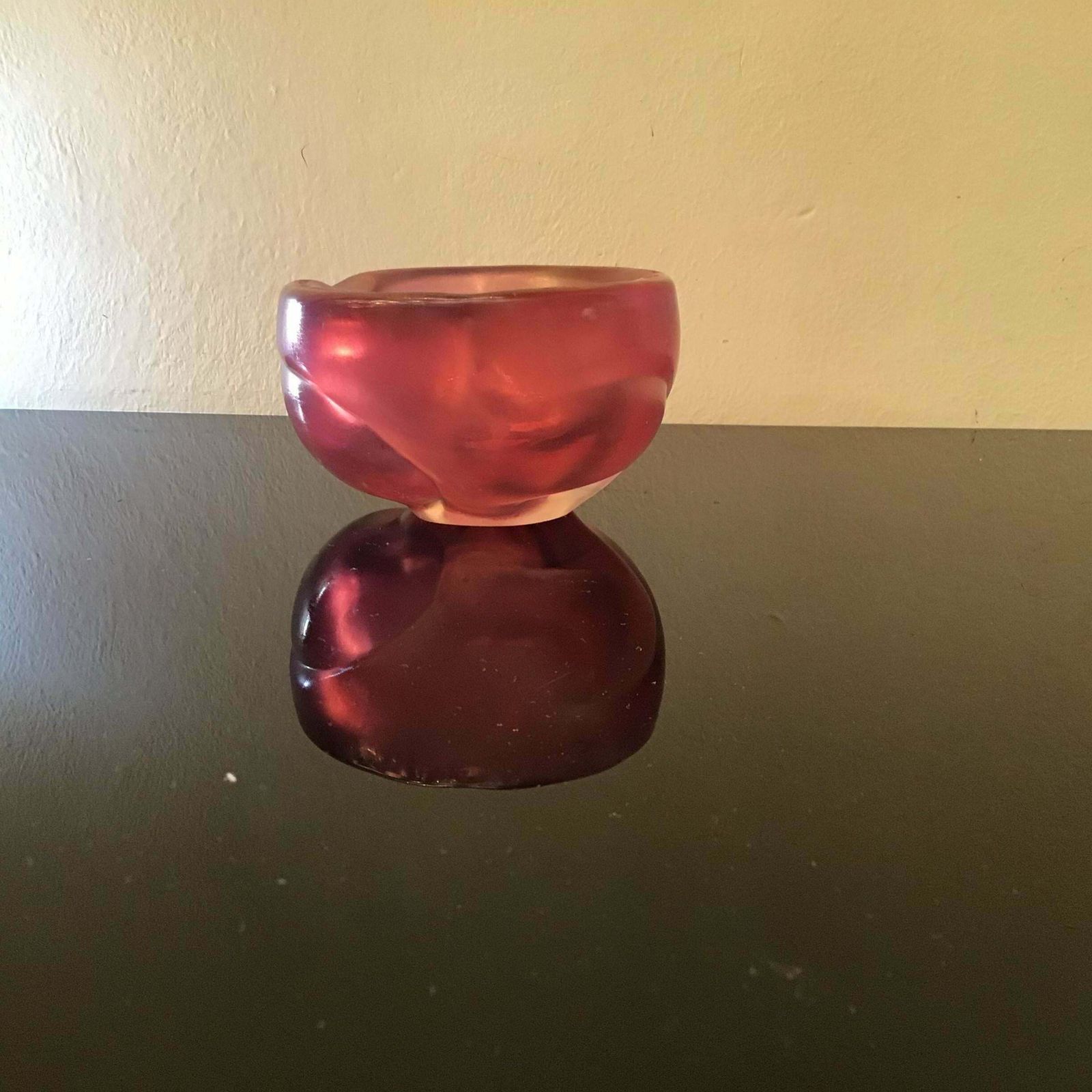 543.0 Seguso Ashtray Murano Glass, 1950, Italy photo