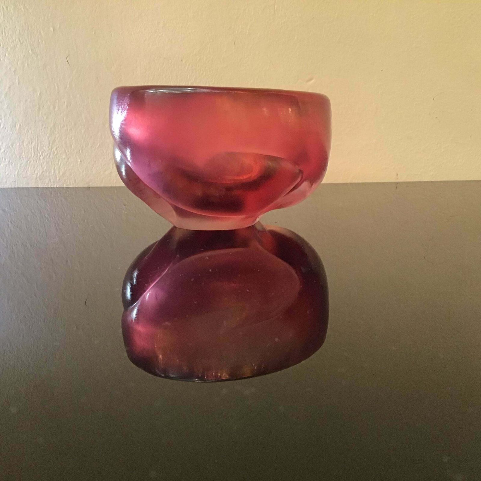 photo vintage Seguso Ashtray Murano Glass, 1950, Italy