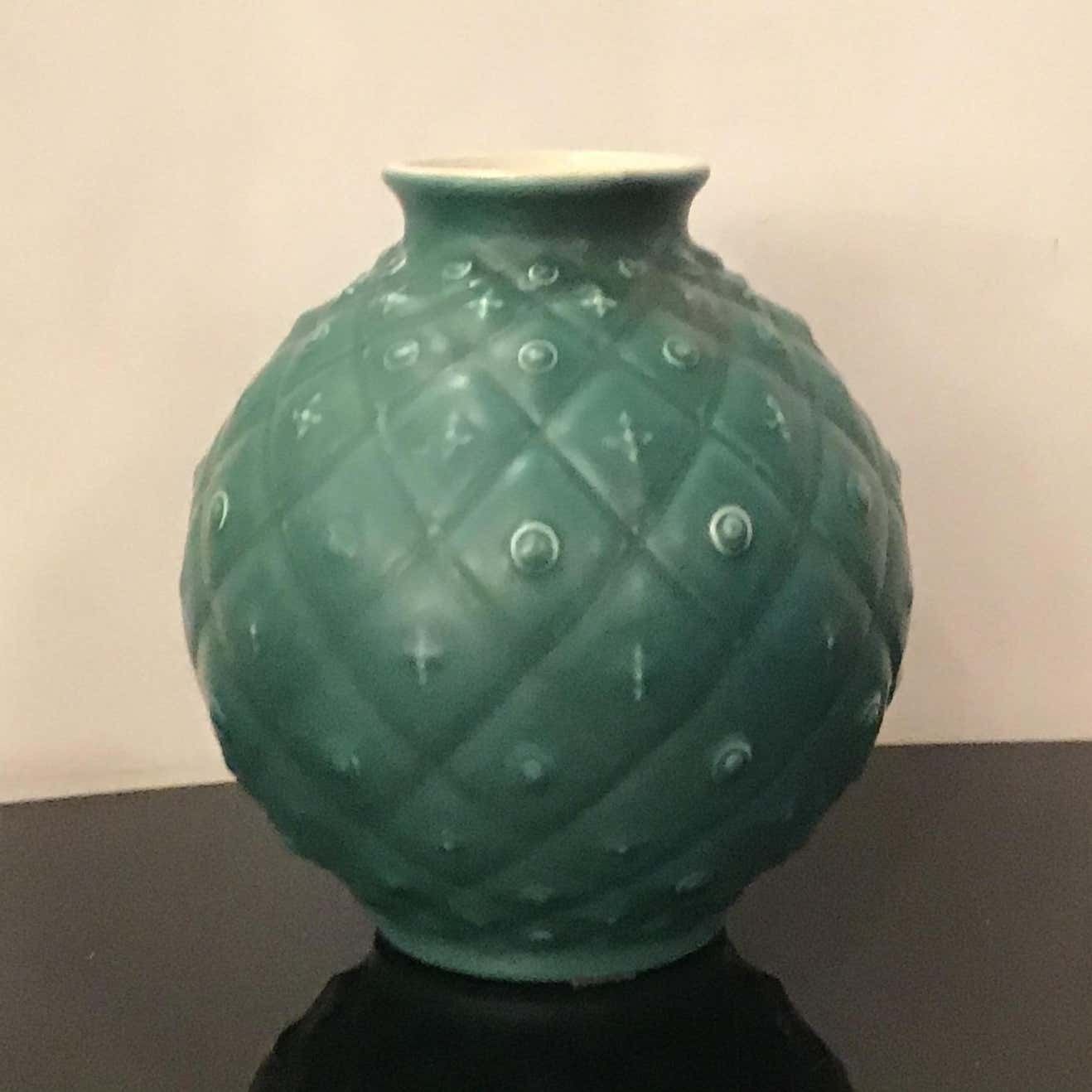 Home Decor Richard Ginori Giovanni Gariboldi Vase Ceramic, 1950, Italy photo
