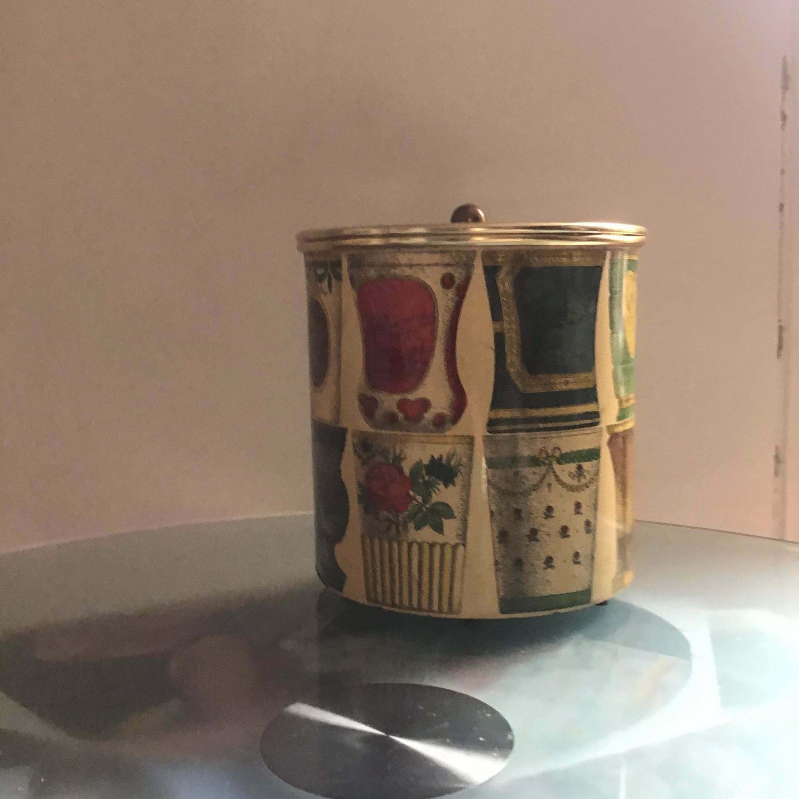 Piero Fornasetti Hice Holder Brass Metal 1955 Italy photo vinterior