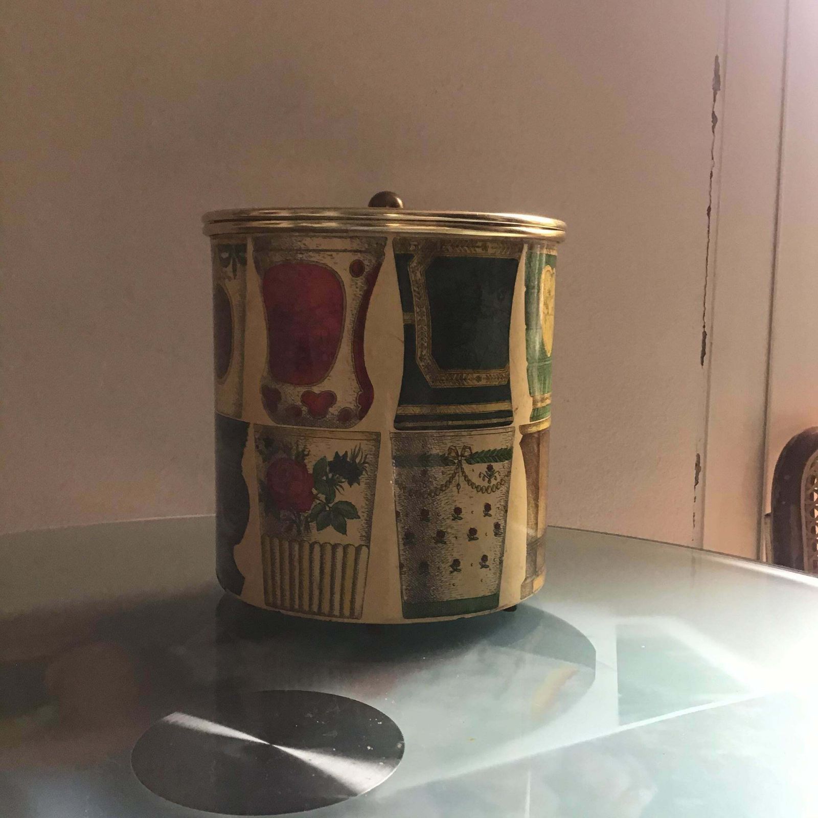 Piero Fornasetti Hice Holder Brass Metal 1955 Italy photo buy