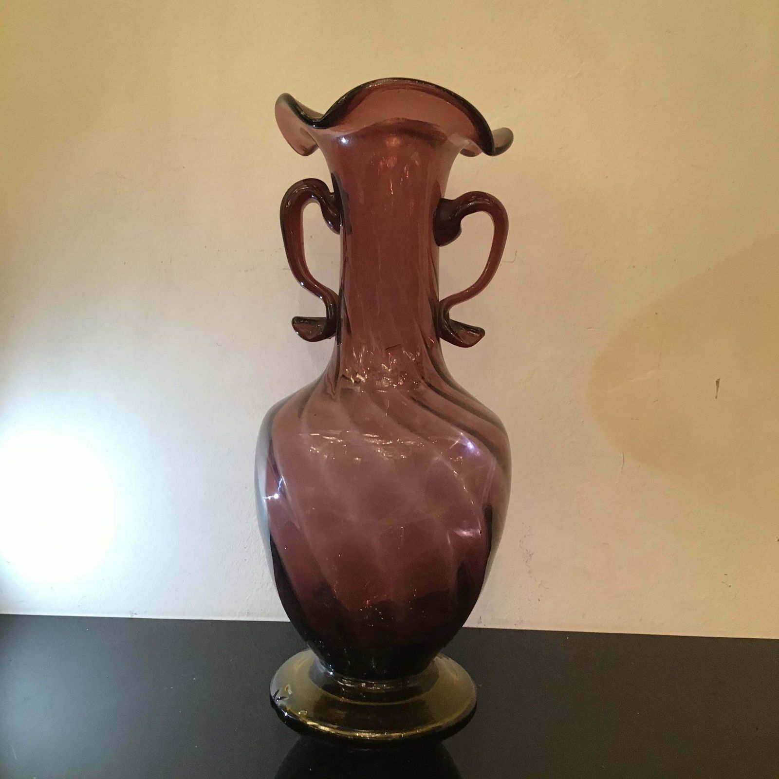 Martinuzzi Vase Murano Glass 1940 Italy photo vinterior