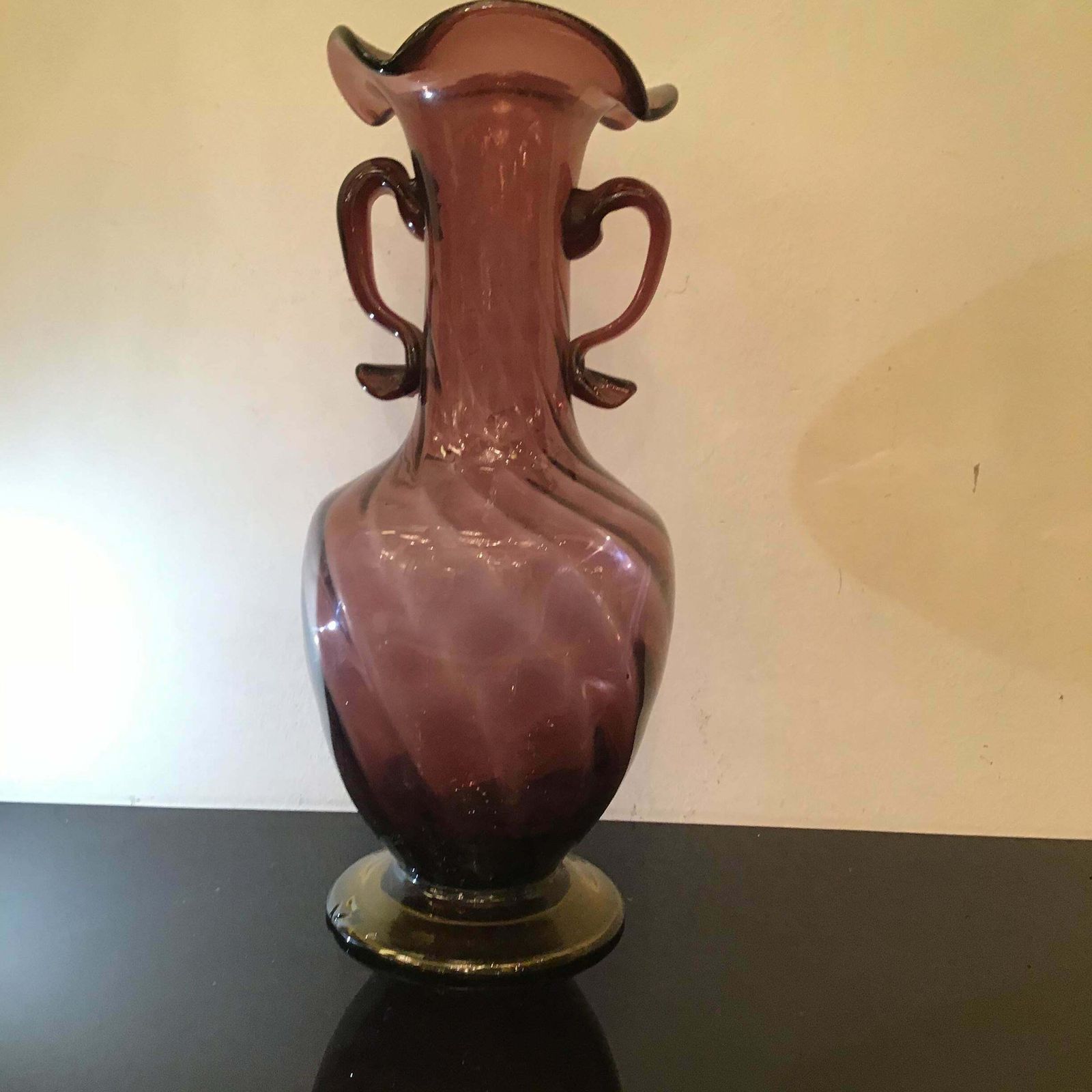 photo for sale Martinuzzi Vase Murano Glass 1940 Italy