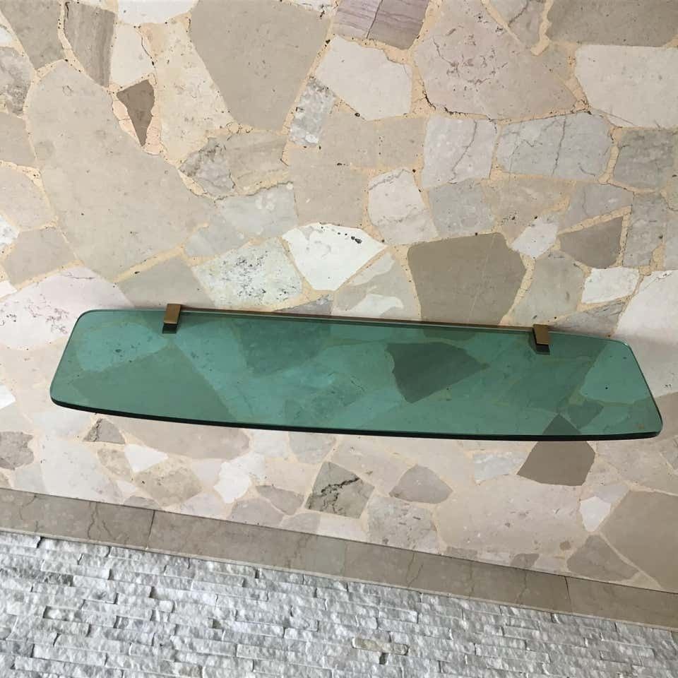 photo buy Fontana Arte Consolle Brass Glass 1960 Italy