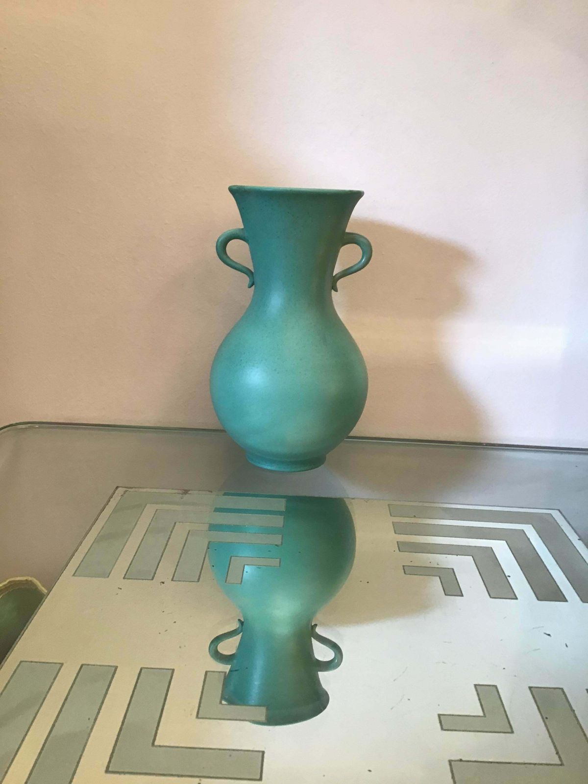 Richard Ginori Giovanni Gariboldi Vase Ceramic 1950 Italy photo for sale