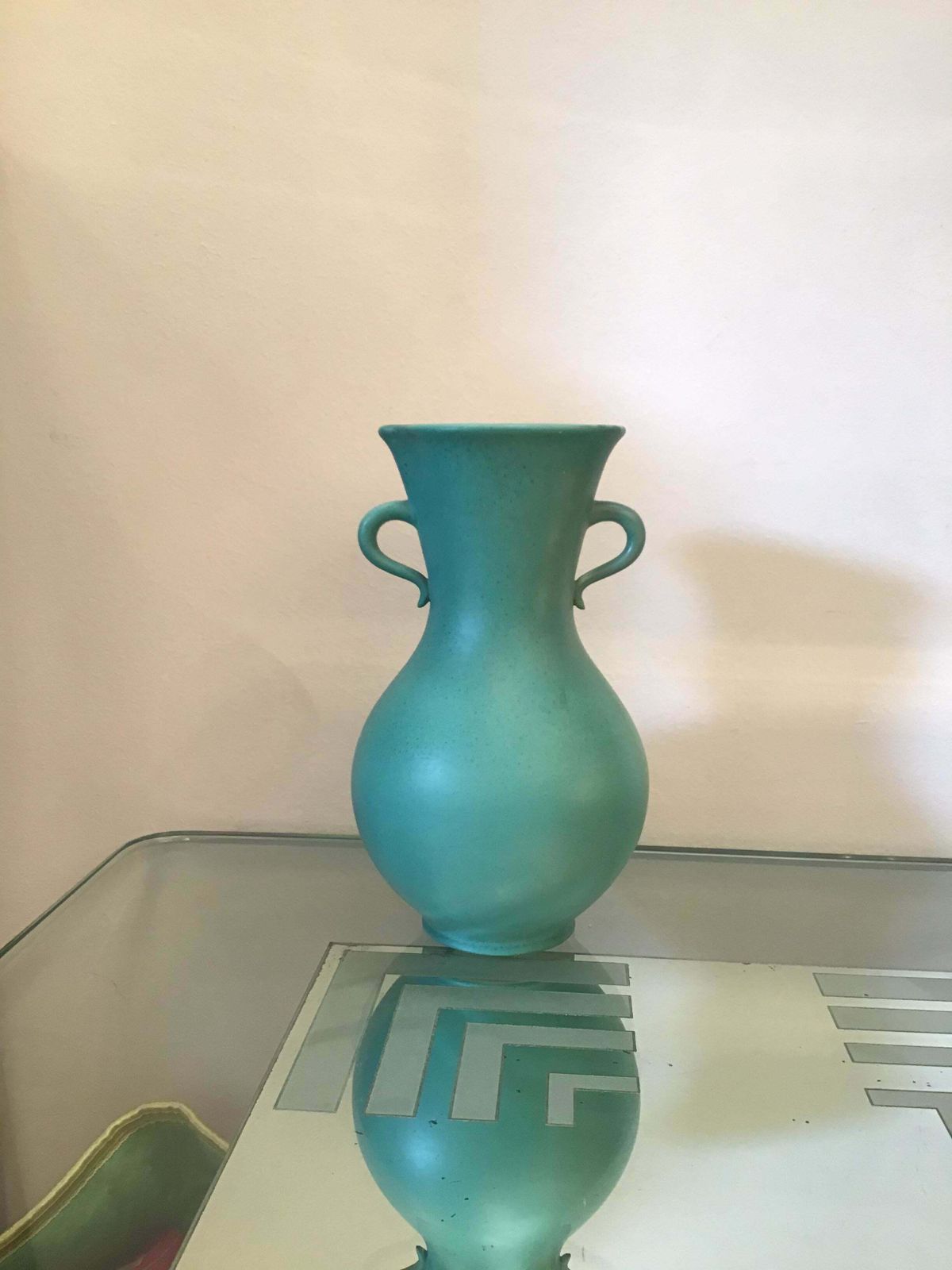 photo vinterior Richard Ginori Giovanni Gariboldi Vase Ceramic 1950 Italy