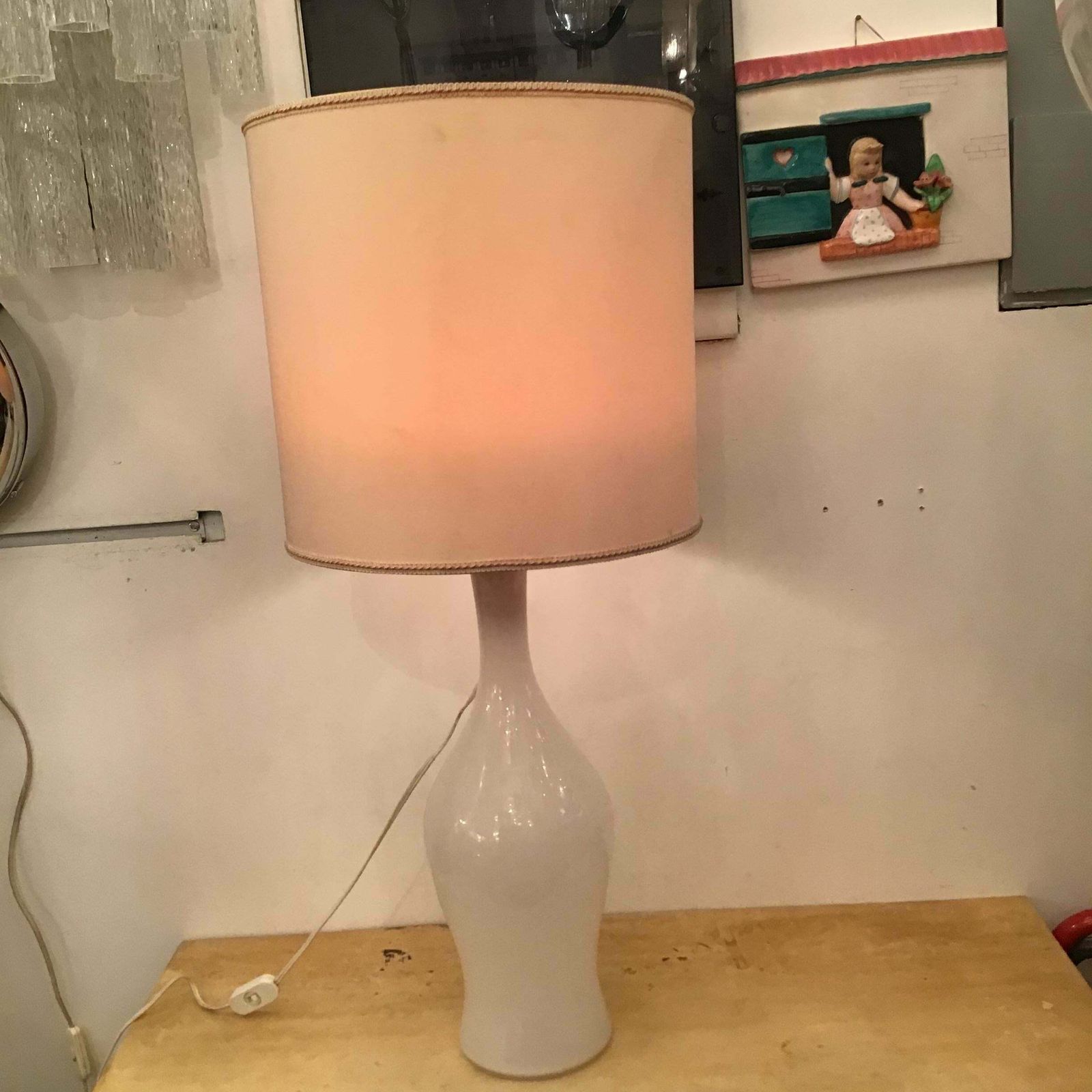 2079.0 Venini Table Lamp Signed Venini Murano Glass 1960 Italy photo