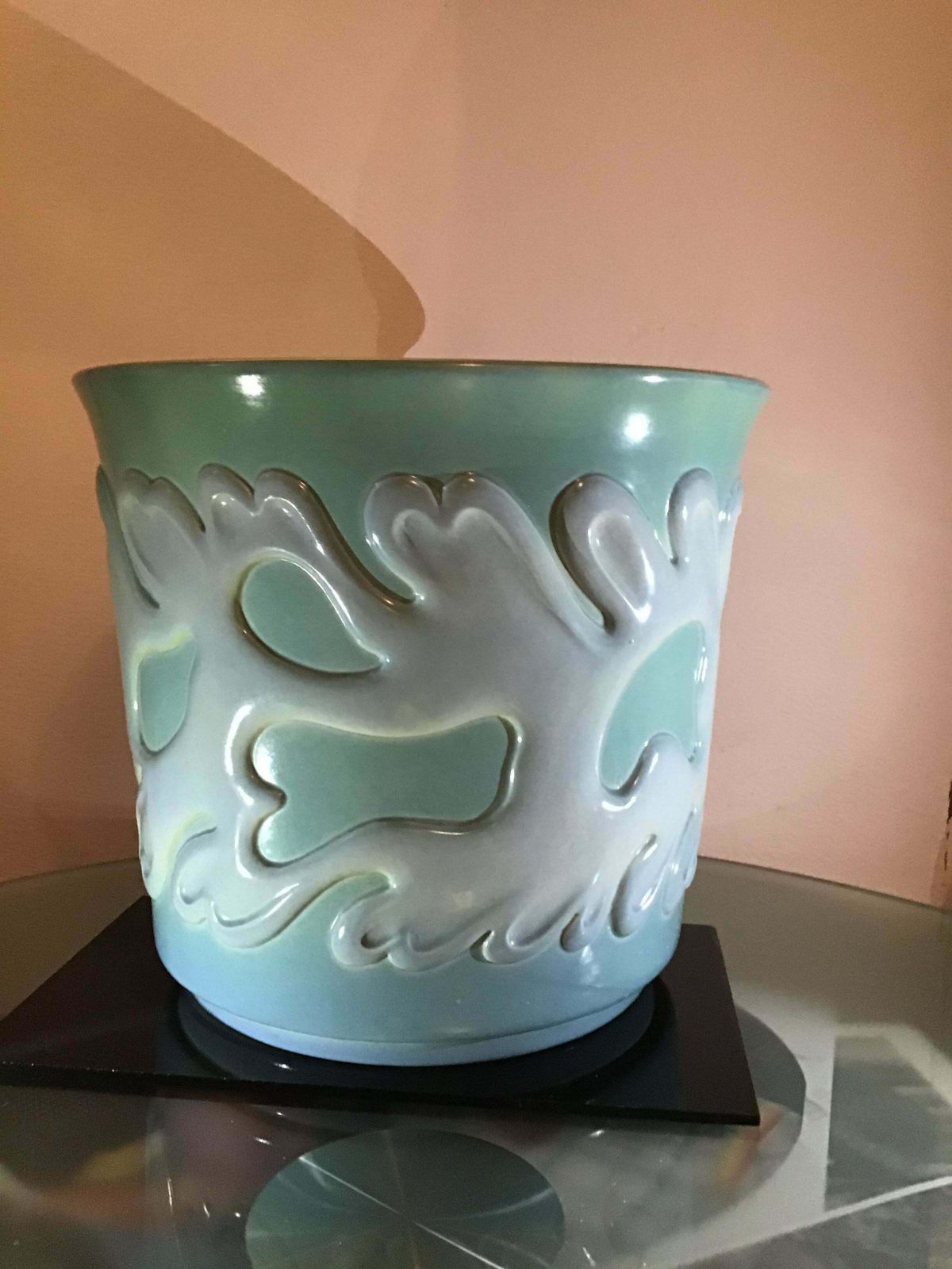 2712.0 Richard Ginori Giovanni Gariboldi Vase Ceramic, 1950, Italy photo