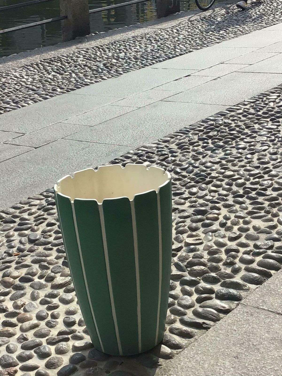 Richard Ginori Giovanni Gariboldi Vase Ceramic 1950 Italy photo vinterior