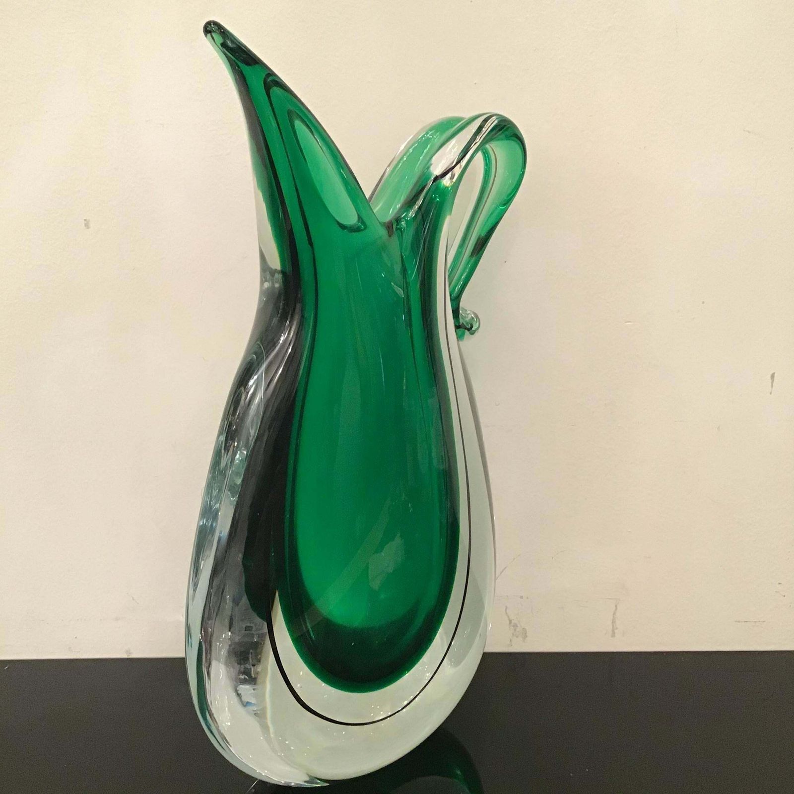 photo buy Flavio Poli Vase Murano Glass, 1955, Italy