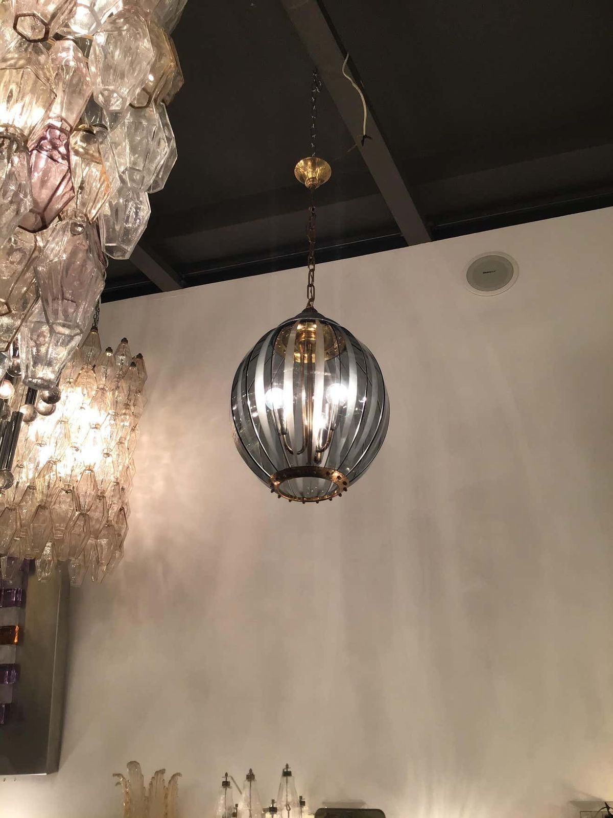 photo furniture Cristal Arte Chandelier Glass Metal, 1950, Italy
