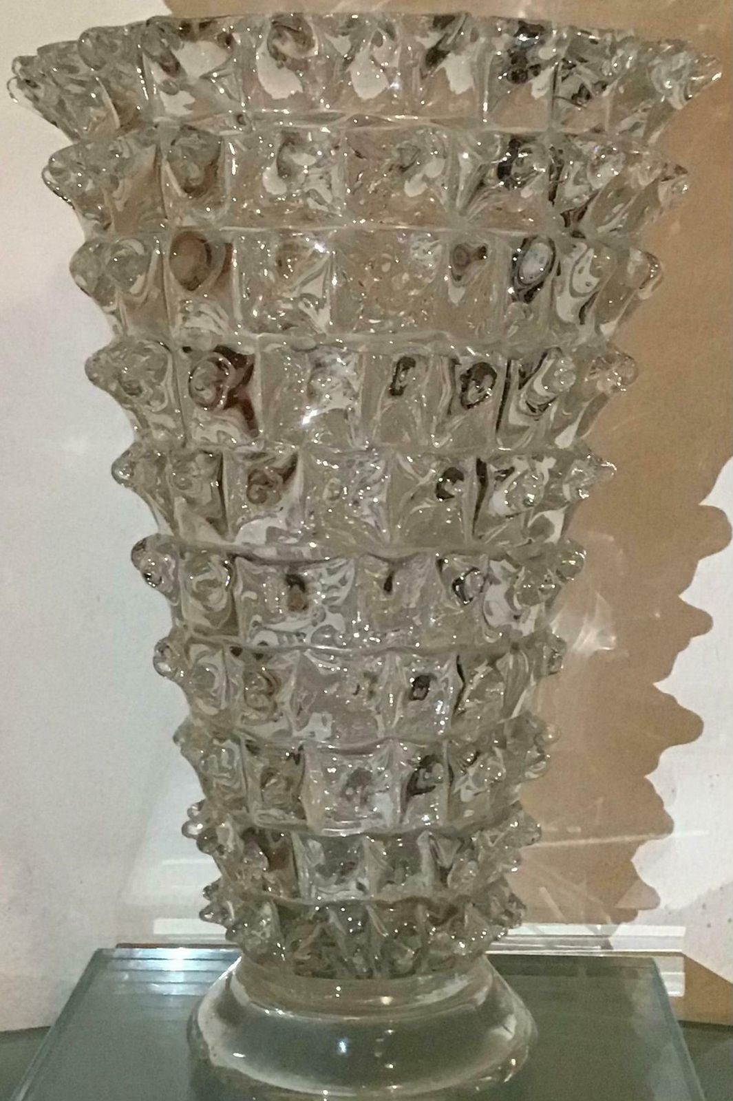Barovier And Toso "Rostrato" Vase Murano Glass, 1940, Italy photo Home Decor