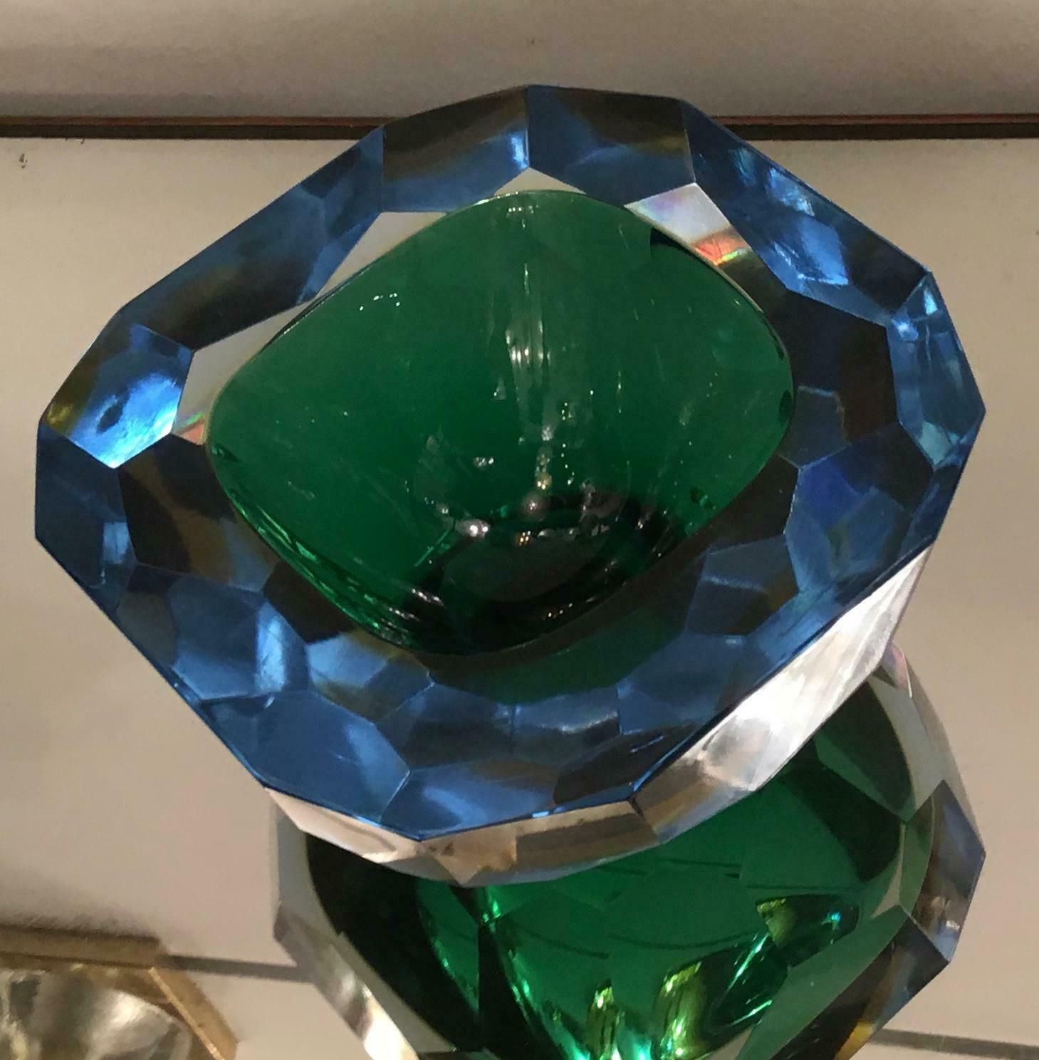 Flavio Poli Pocket Emptier Murano Glass, 1950, Italy photo Home Decor
