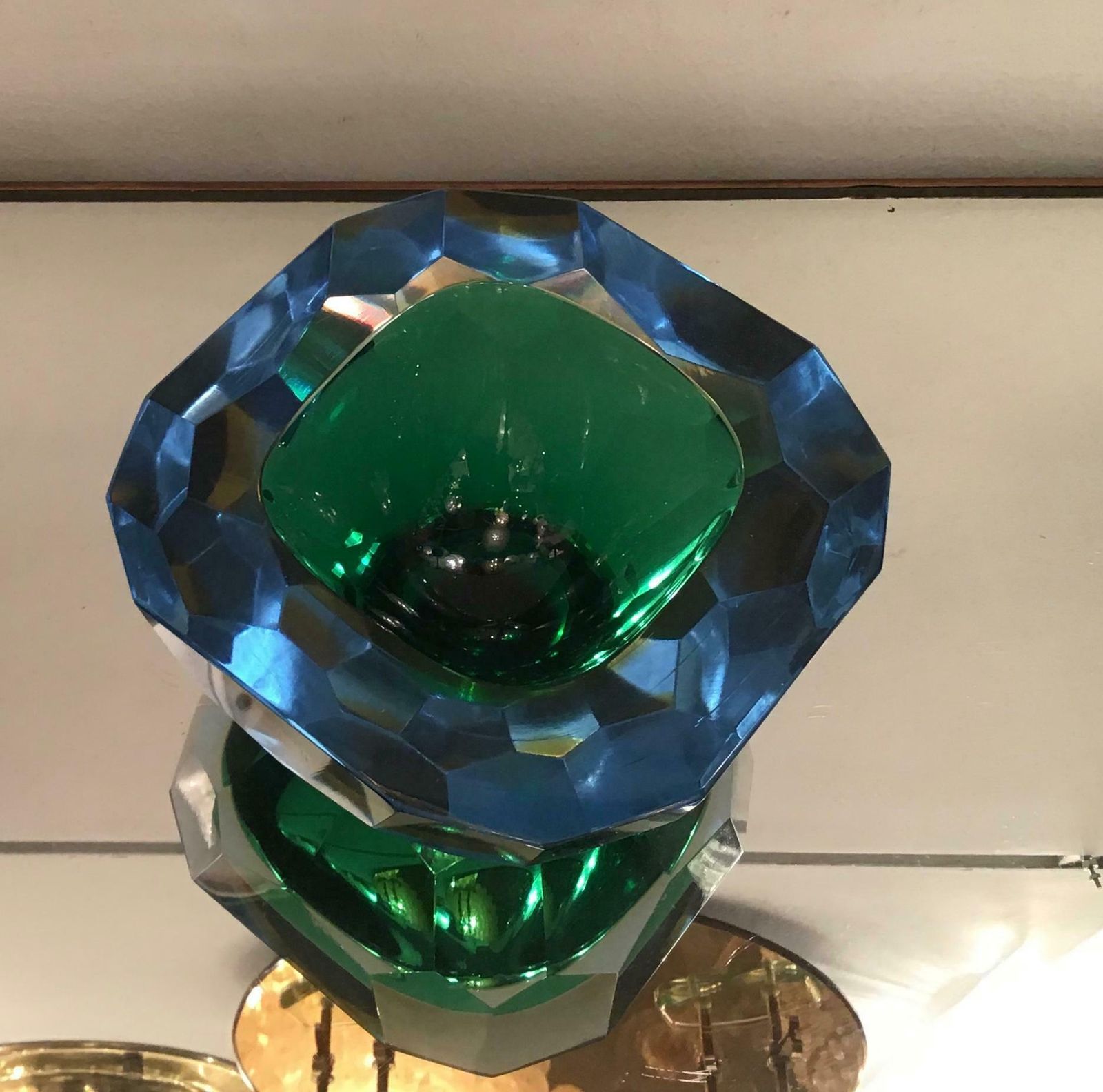 Flavio Poli Pocket Emptier Murano Glass, 1950, Italy photo vinterior