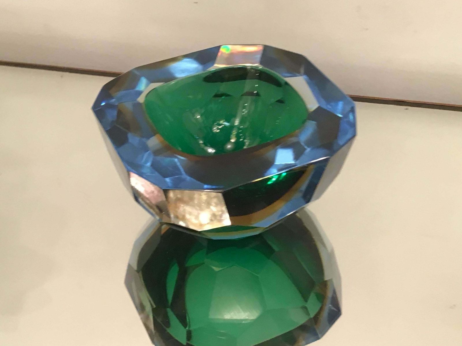 photo for sale Flavio Poli Pocket Emptier Murano Glass, 1950, Italy