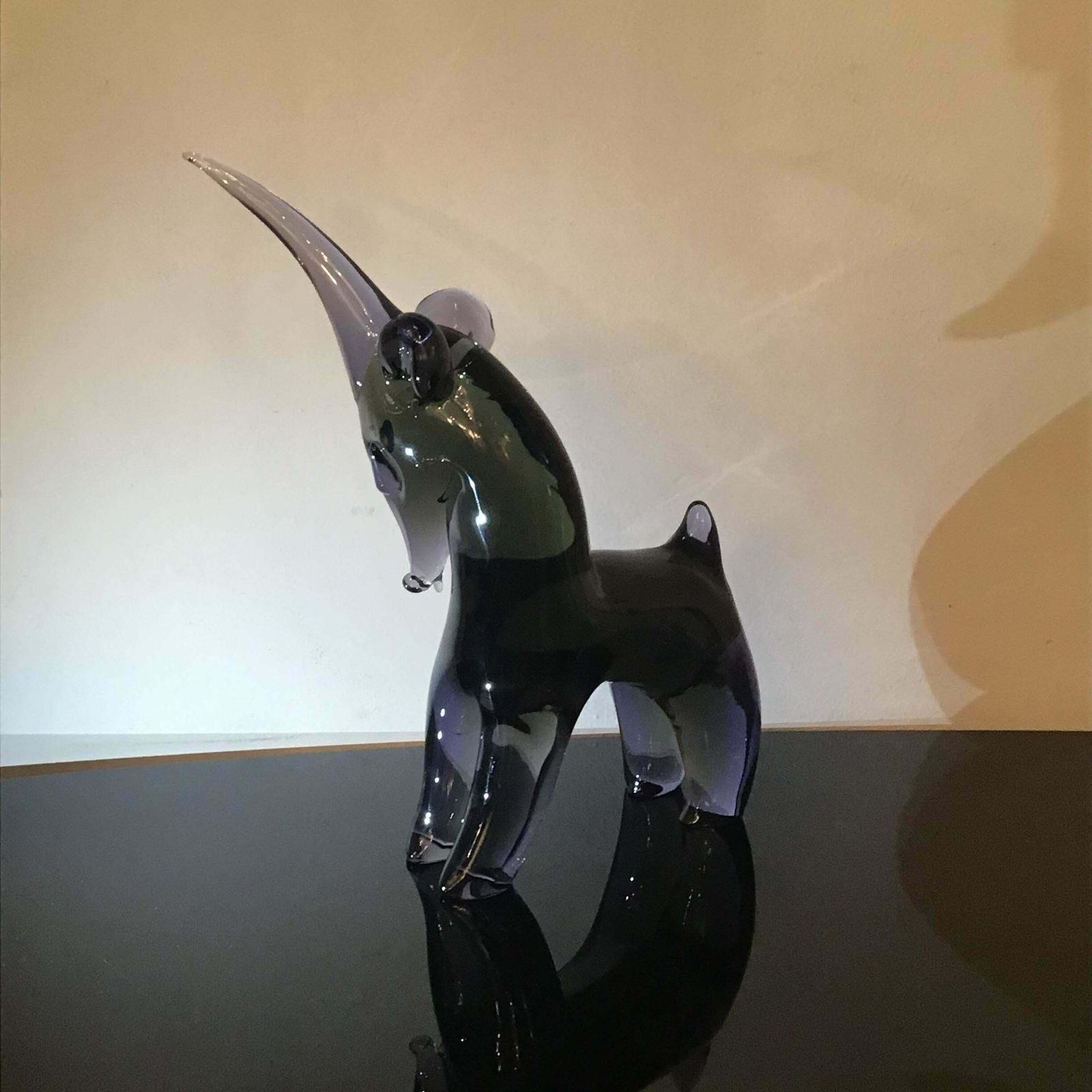 Seguso “Unicorno “Glass 1955 Italy photo for sale
