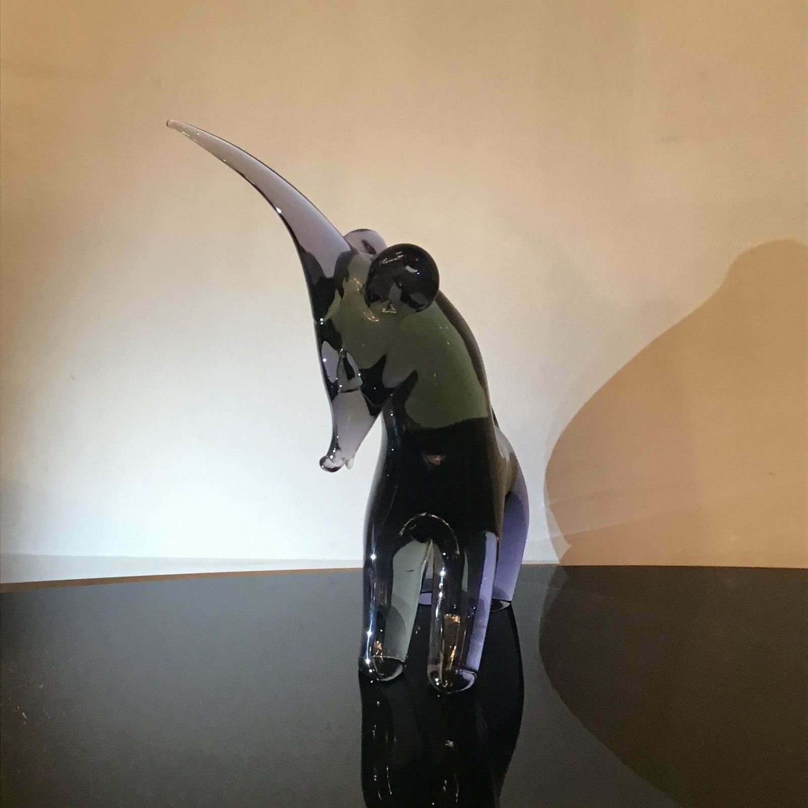 photo furniture Seguso “Unicorno “Glass 1955 Italy