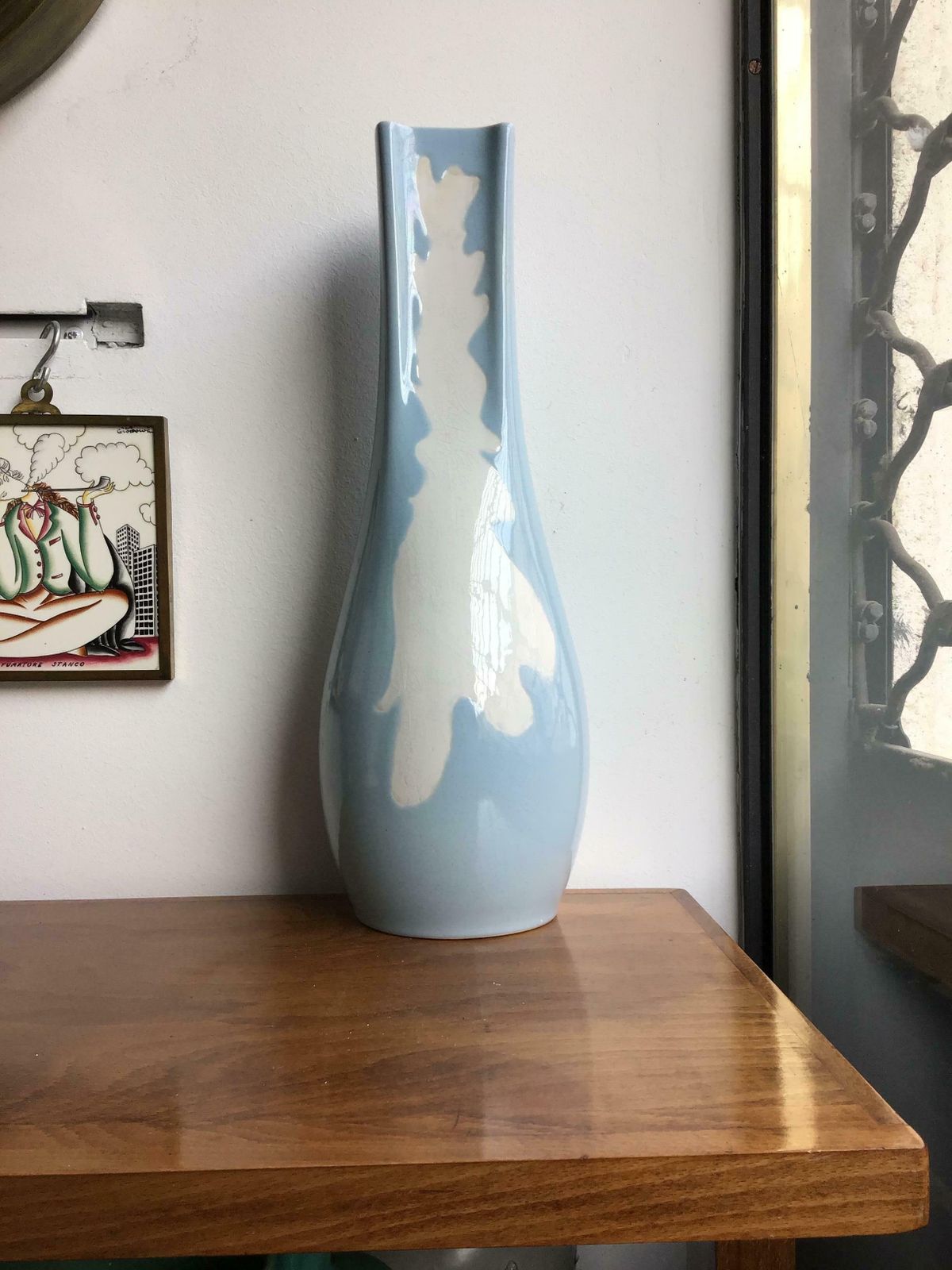 Richard Ginori Giovanni Gariboldi Vase Ceramic, 1950, Italy photo vinterior