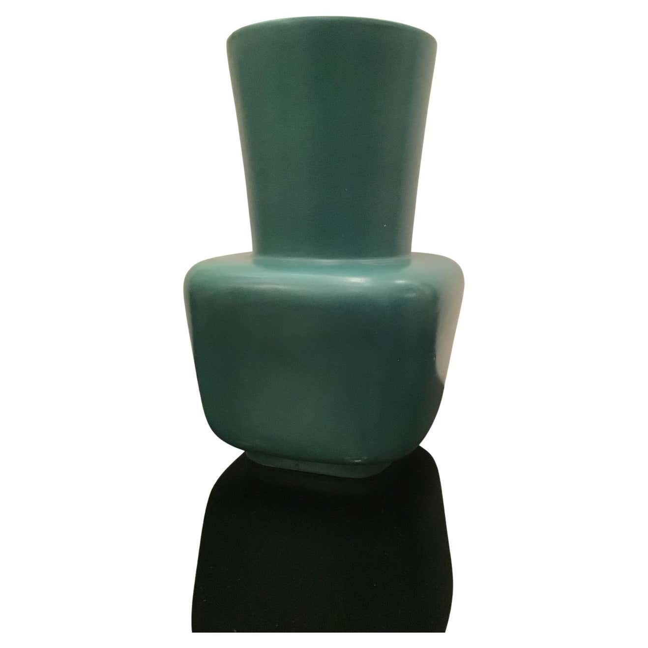 Richard Ginori “Giovanni Gariboldi “ Vase Ceramic 1950 Italy