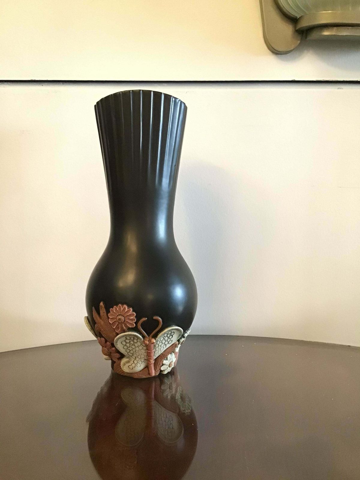 Richard Ginori Giovanni Gariboldi Ceramic Vase, 1950, Italy photo vintage