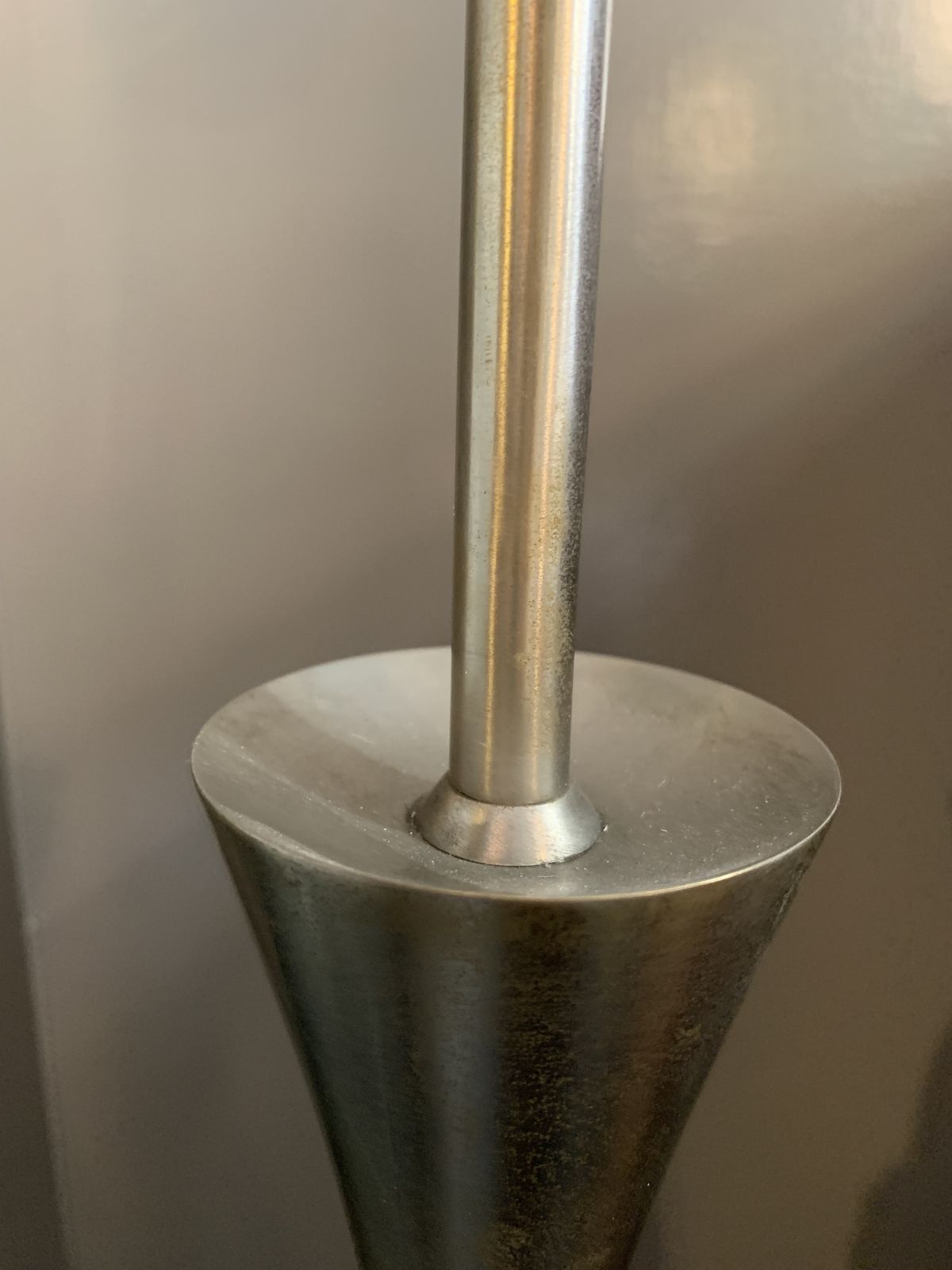 Table Lamp In Aluminum And Glass By Stilnovo, Italy, 1960s photo buy