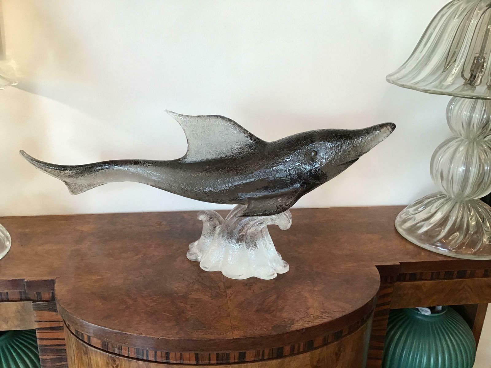 Livio Seguso “Dolphin” Murano Glass, 1955, Italy photo buy