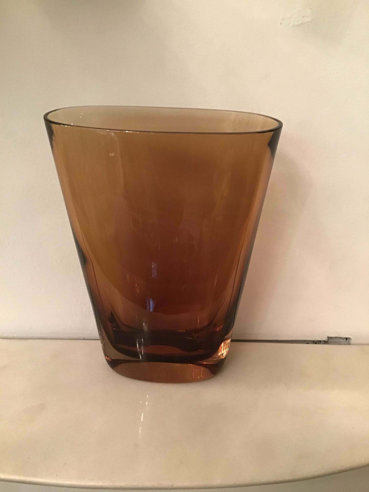 Flavio Poli Vase Murano Glass 1955 Italy photo for sale