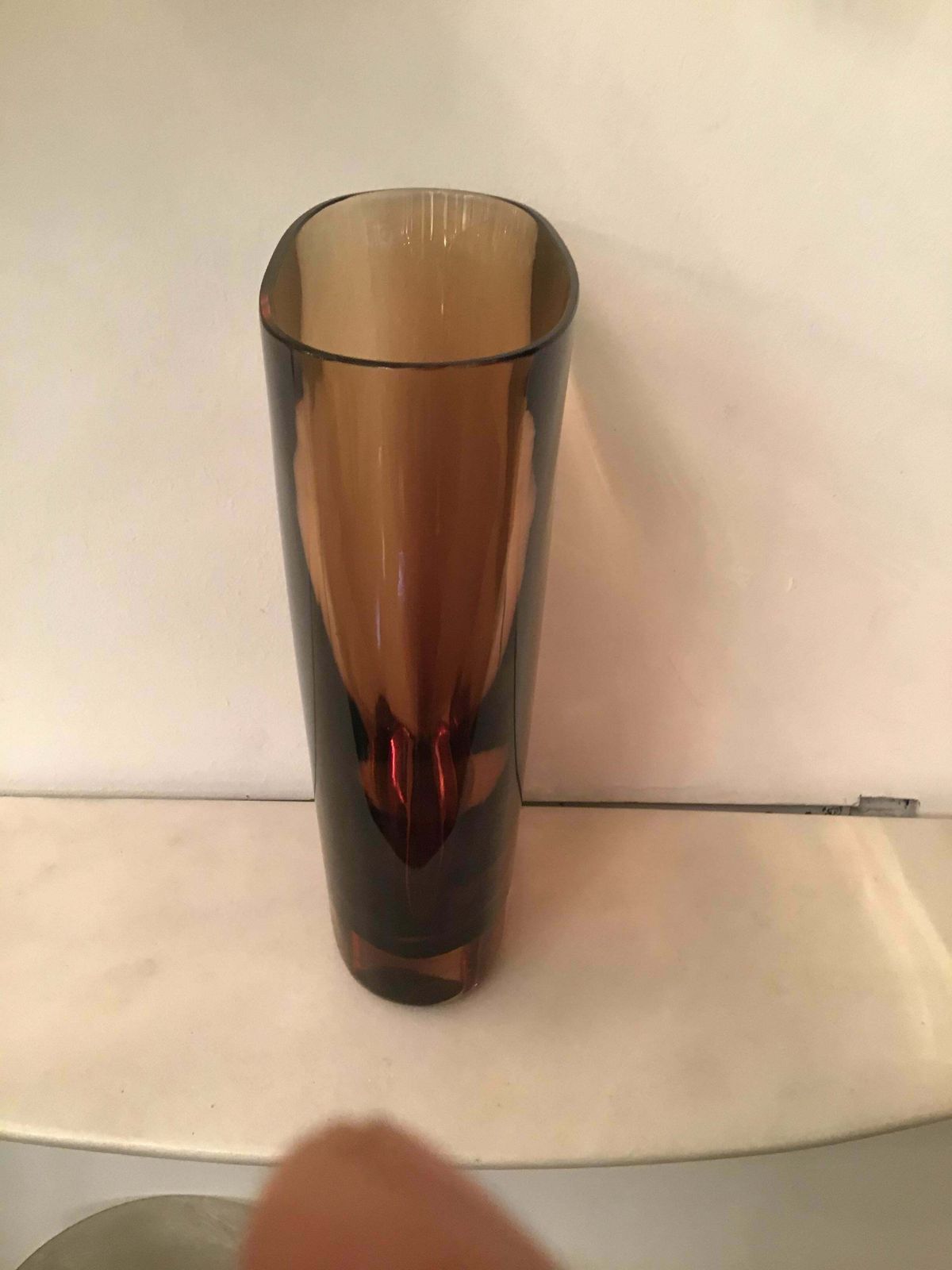 Home Decor Flavio Poli Vase Murano Glass 1955 Italy photo