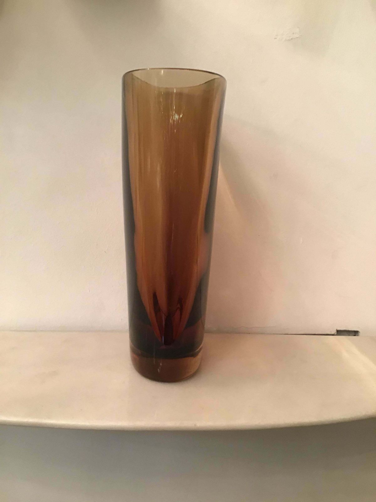 2712.0 Flavio Poli Vase Murano Glass 1955 Italy photo