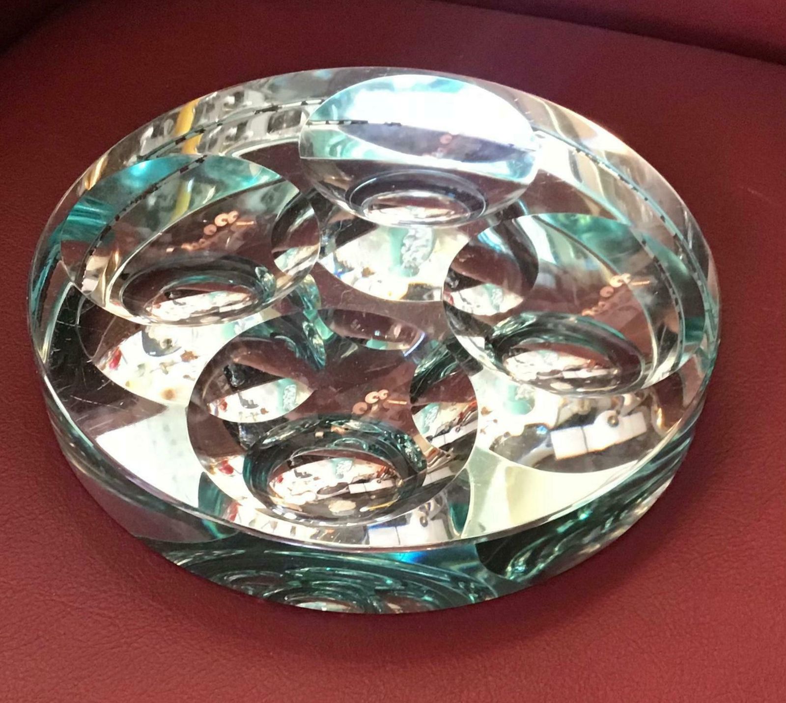 Fontana Arte Ashtray/Centrepiece/Glass, 1950, Italy photo vinterior