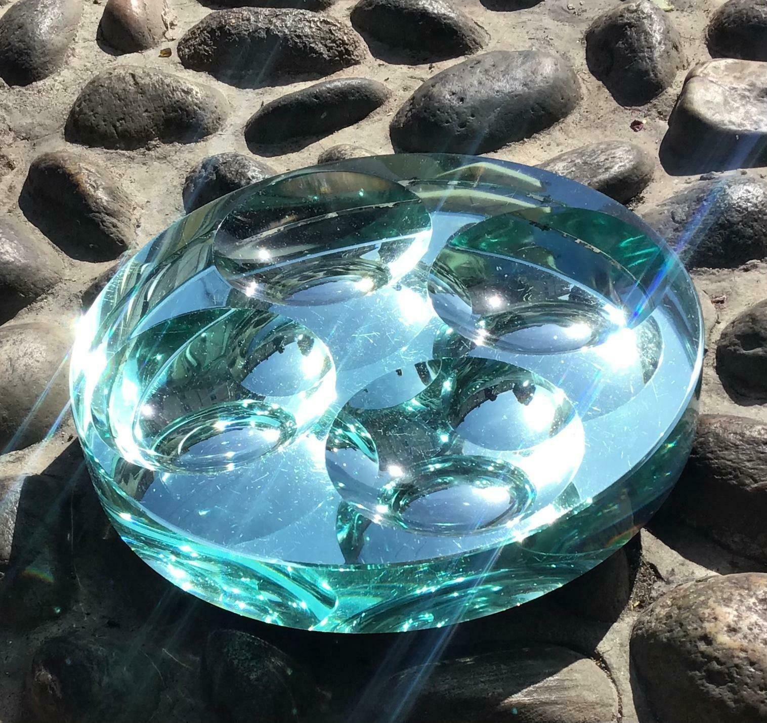 Home Decor Fontana Arte Ashtray/Centrepiece/Glass, 1950, Italy photo