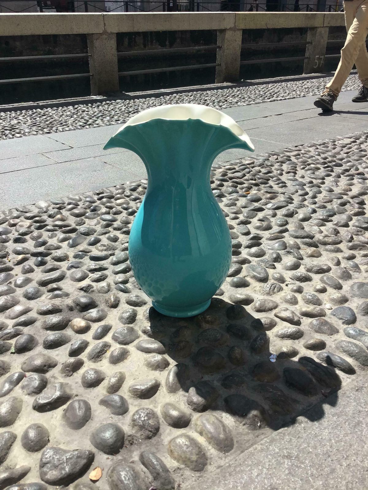 photo vinterior Richard Ginori “Giovanni Gariboldi“ Vase Ceramic, 1950, Italy