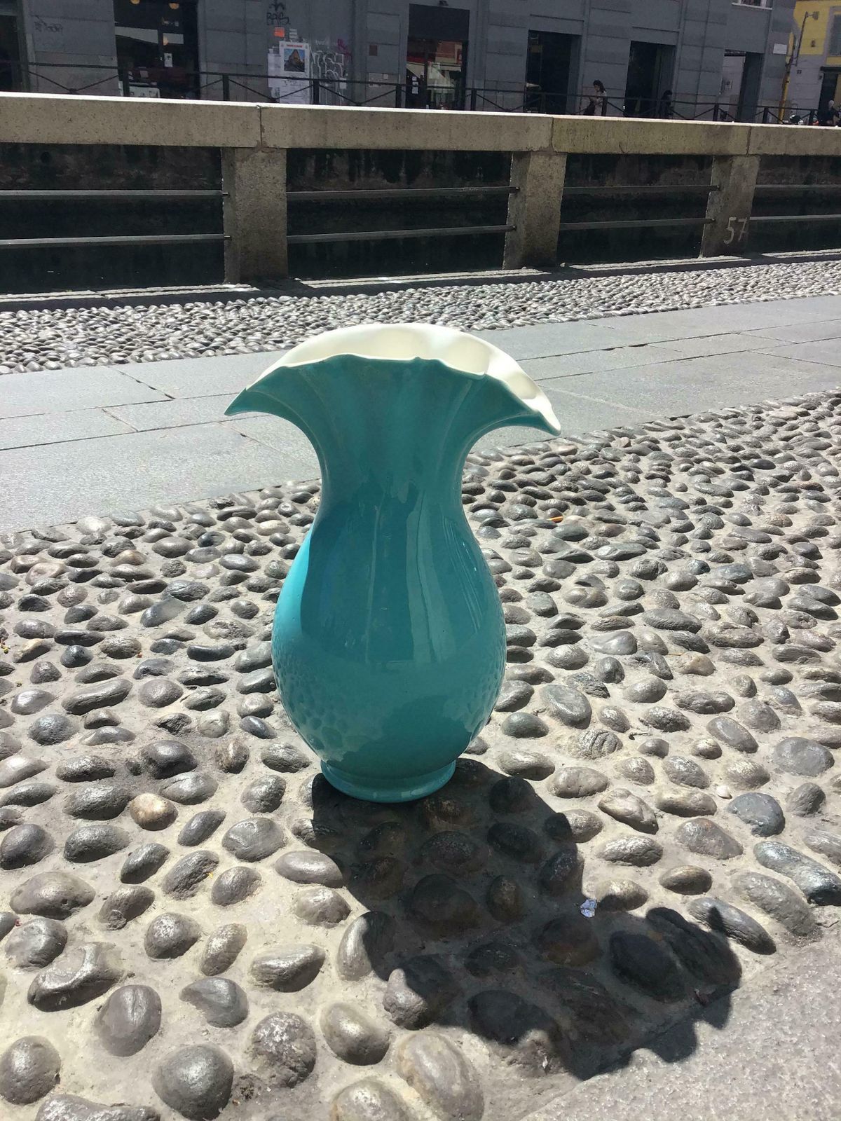 photo buy Richard Ginori “Giovanni Gariboldi“ Vase Ceramic, 1950, Italy