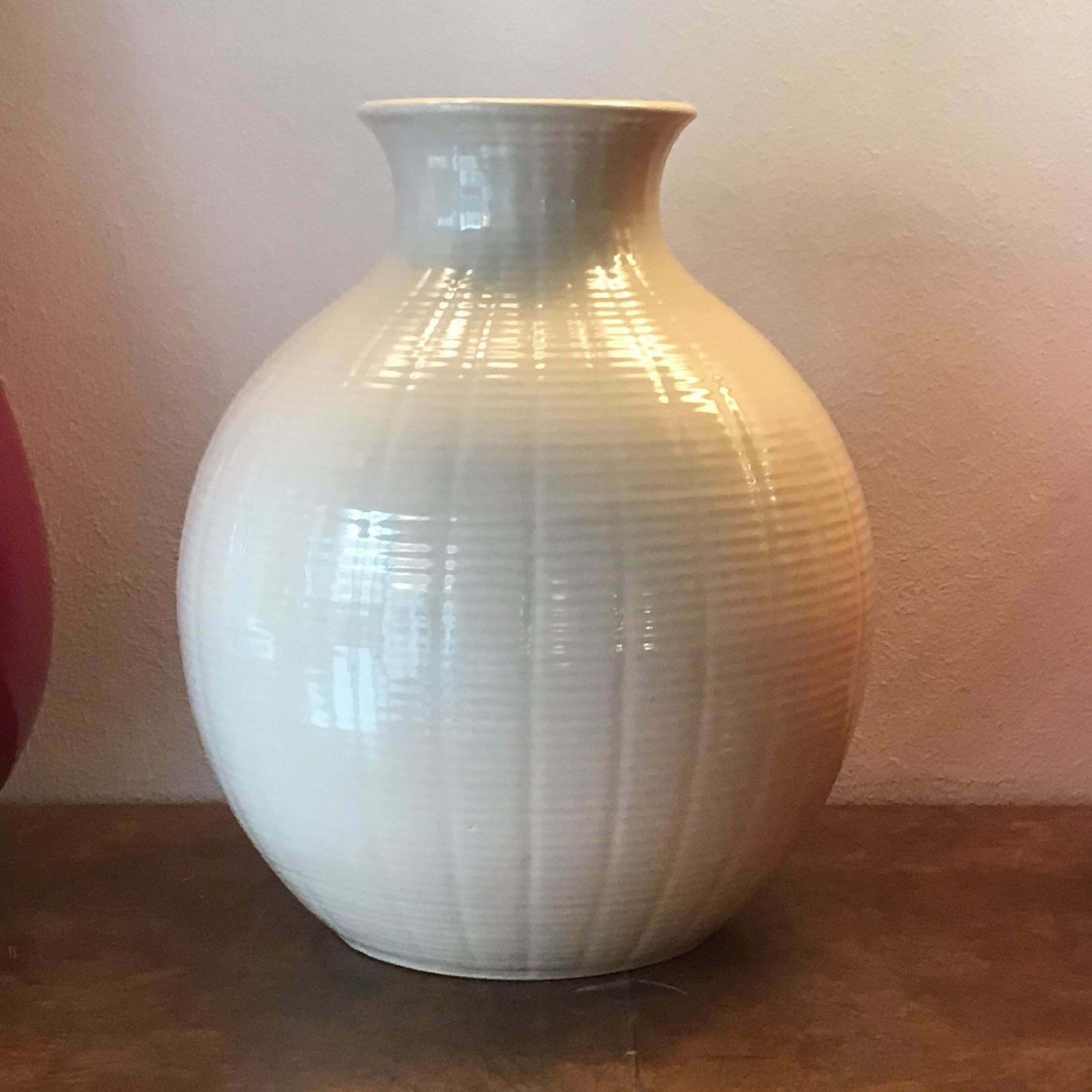Richard Ginori Giovanni Gariboldi Vase Ceramic, 1950, Italy