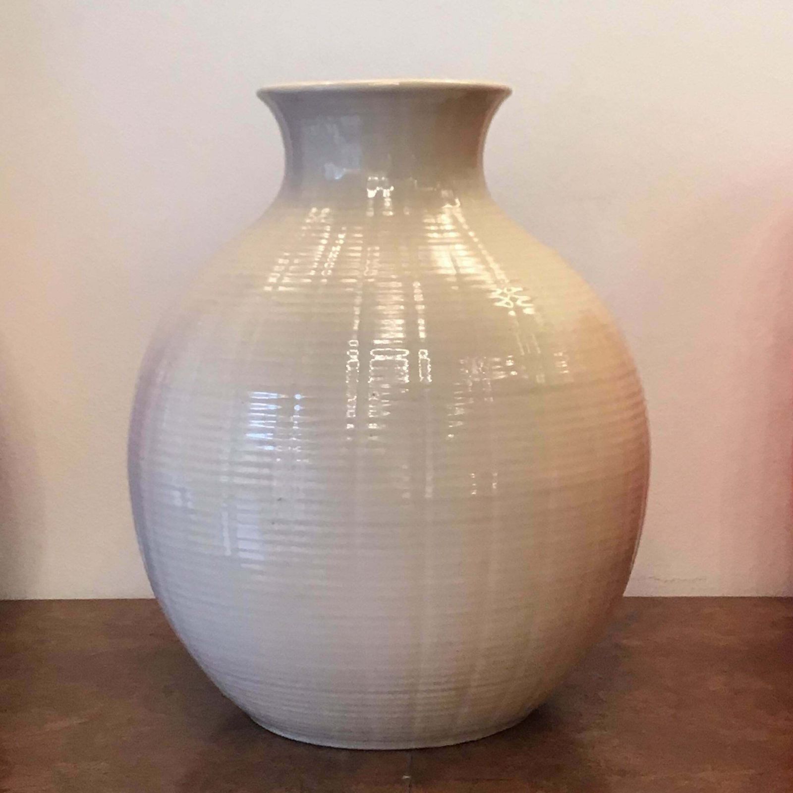 Richard Ginori Giovanni Gariboldi Vase Ceramic, 1950, Italy photo for sale