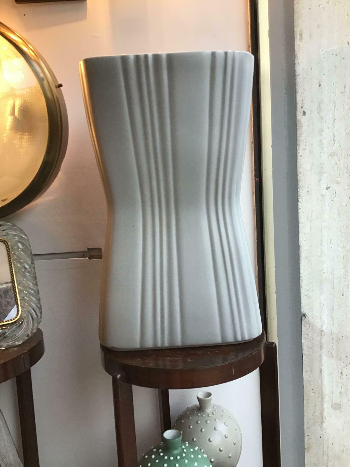 Richard Ginori Giovanni Gariboldi Vase Ceramic, 1950, Italy