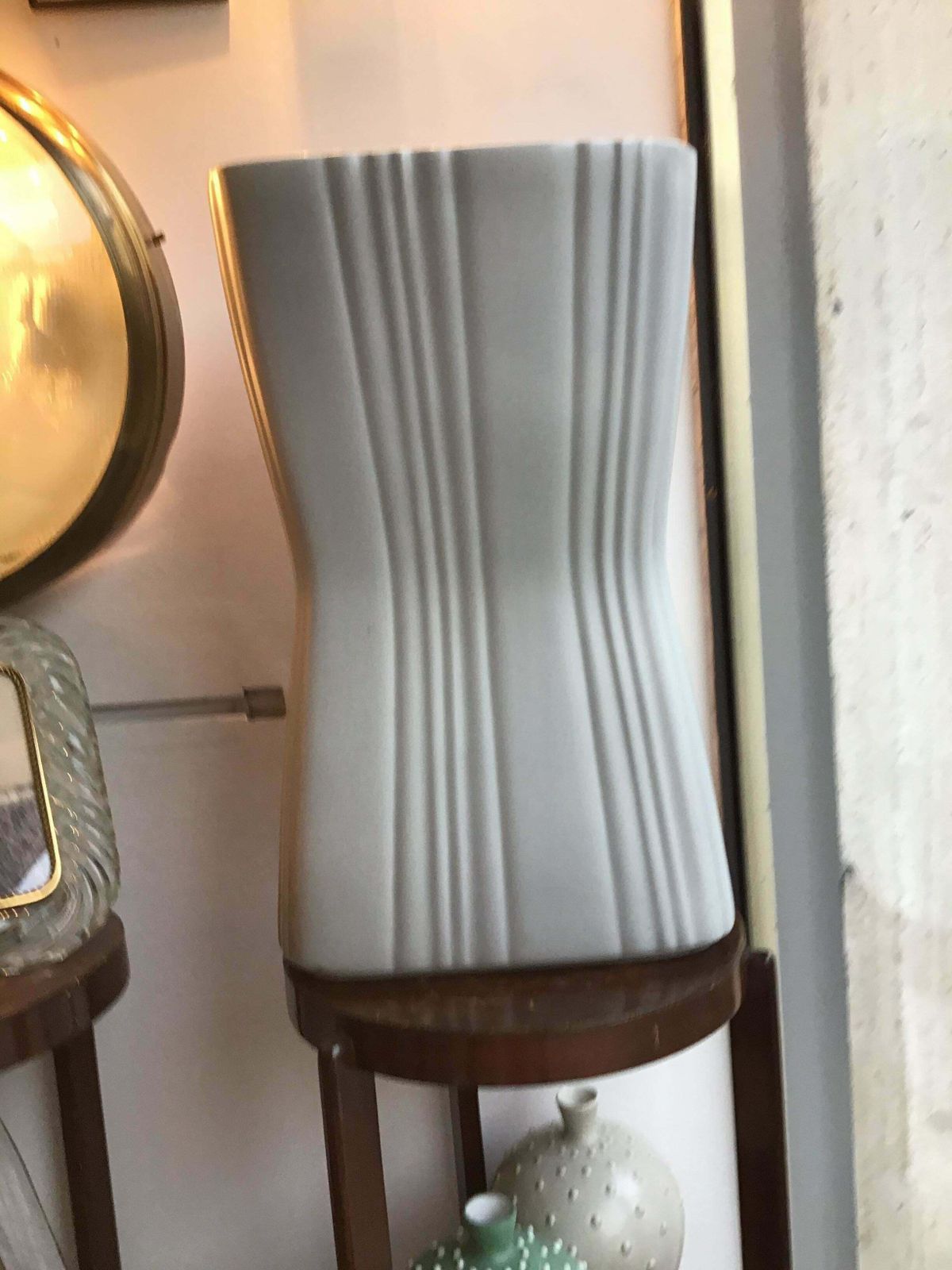 Richard Ginori Giovanni Gariboldi Vase Ceramic, 1950, Italy photo furniture